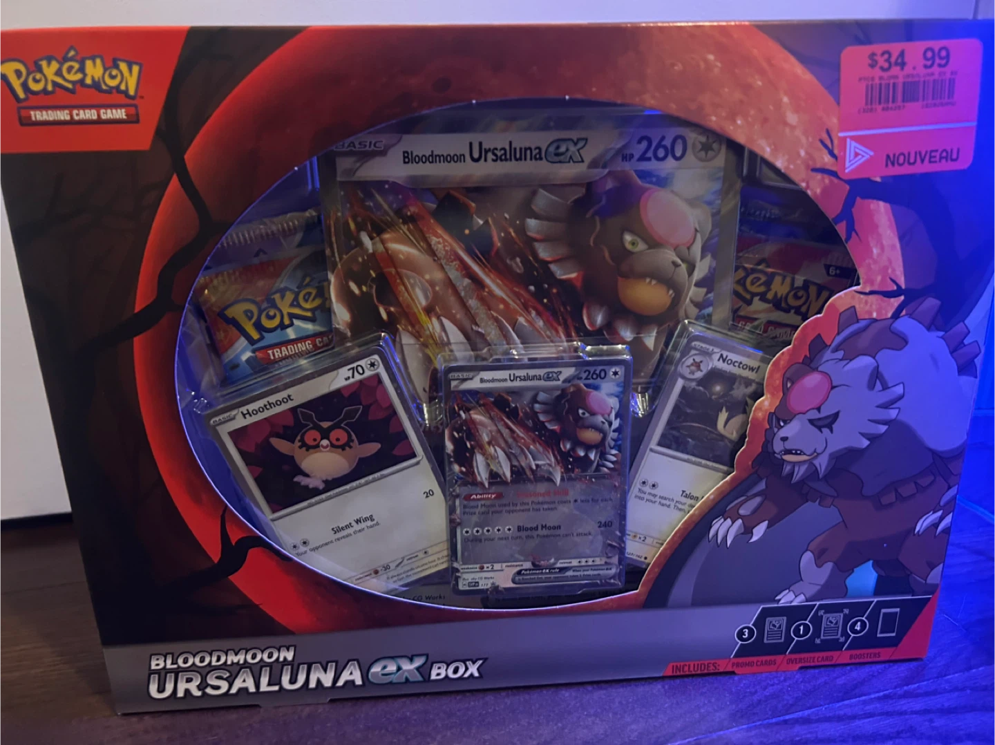Pokèmon Blood Moon Ursaluna EX Box - photo 2
