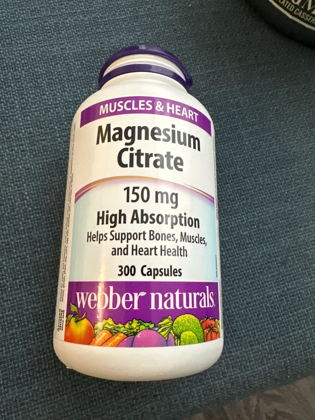 Webber Naturals Magnesium Citrate 150mg, 300 Capsules thumbnail