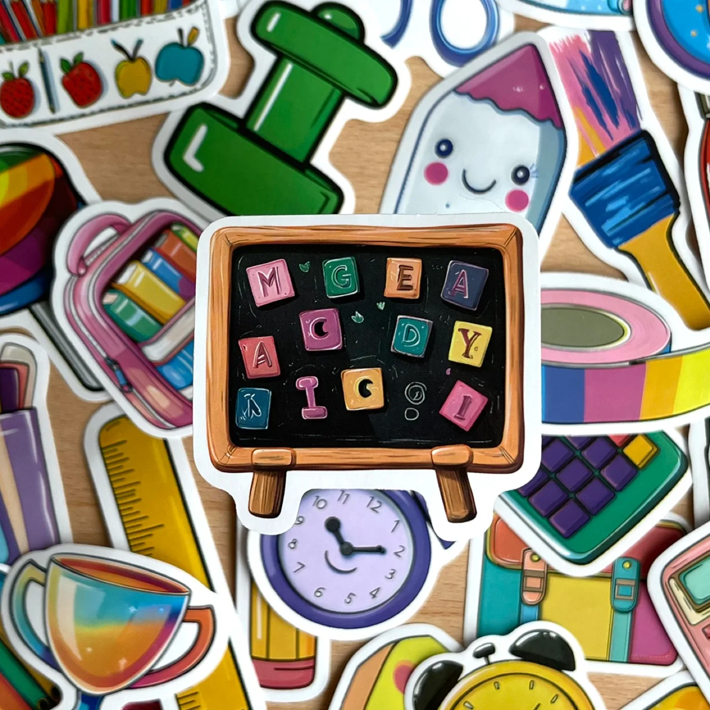 Pack of 49 Back to School Stickers image indicator(4)