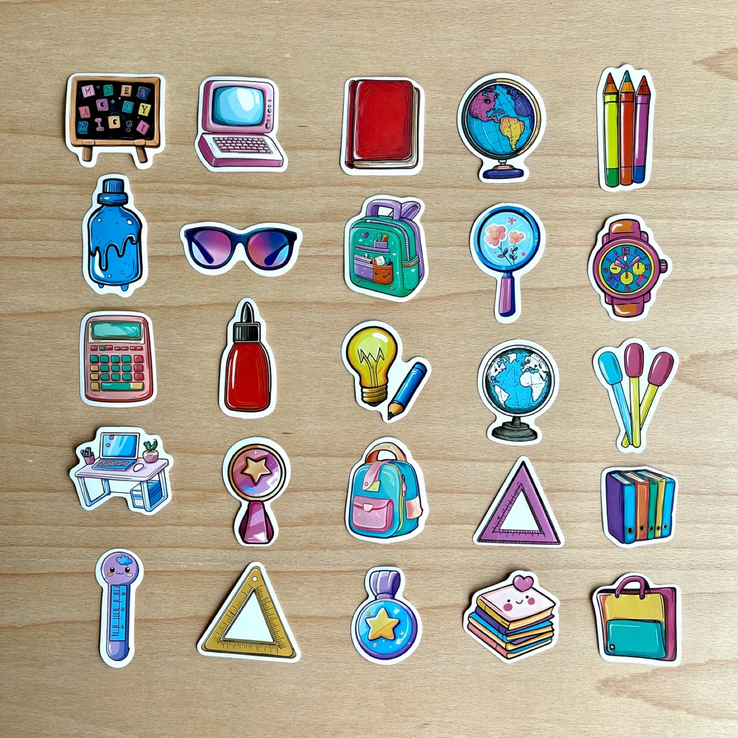 Pack of 49 Back to School Stickers image indicator(8)