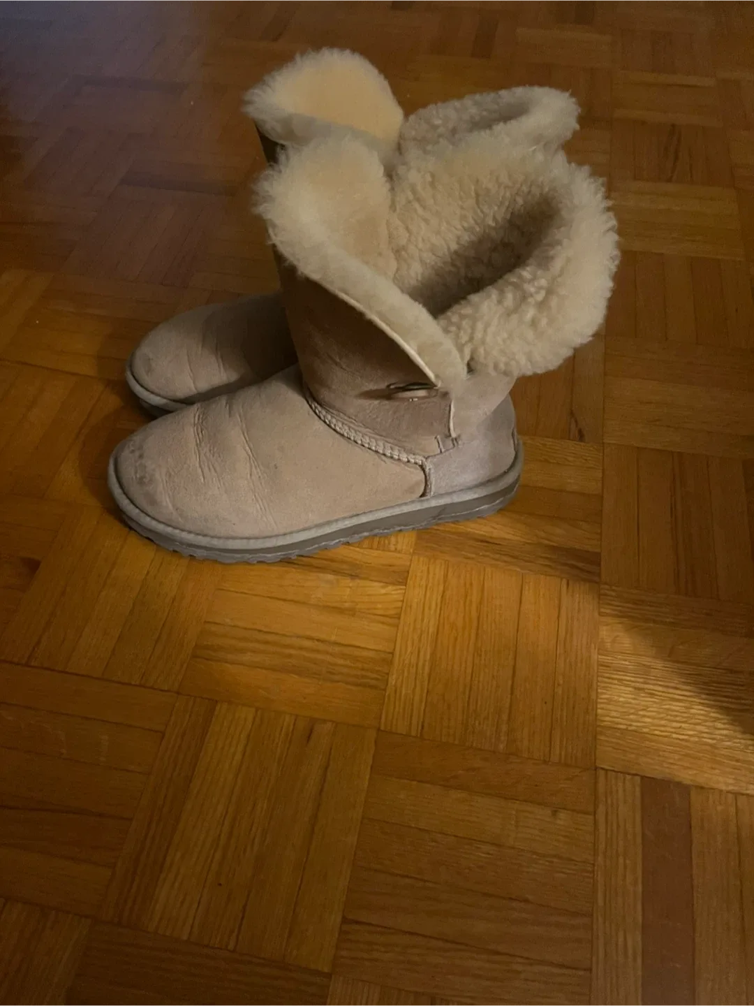 UGG Boots Beige Size 8 image indicator(2)