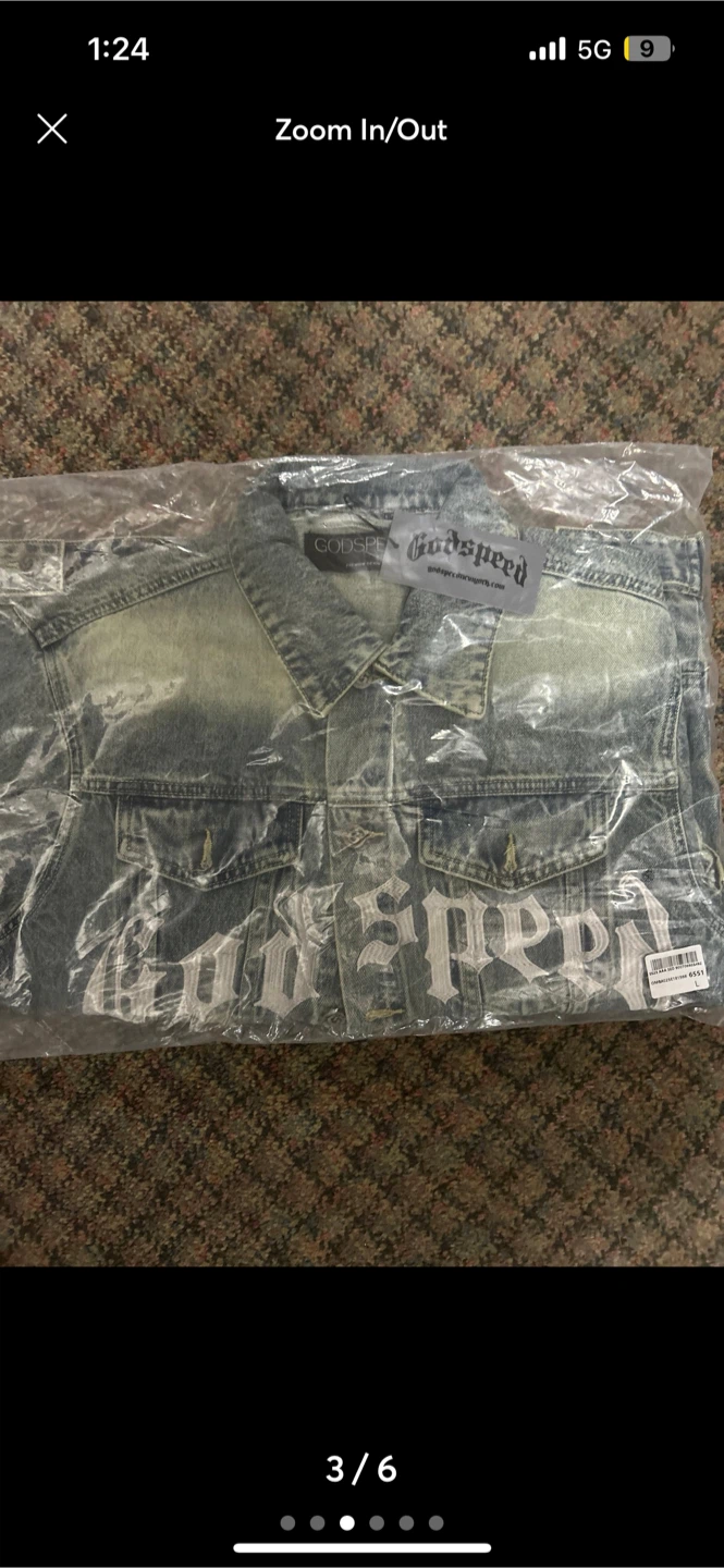 GODSPEED Denim Jacket - Size L - photo 4
