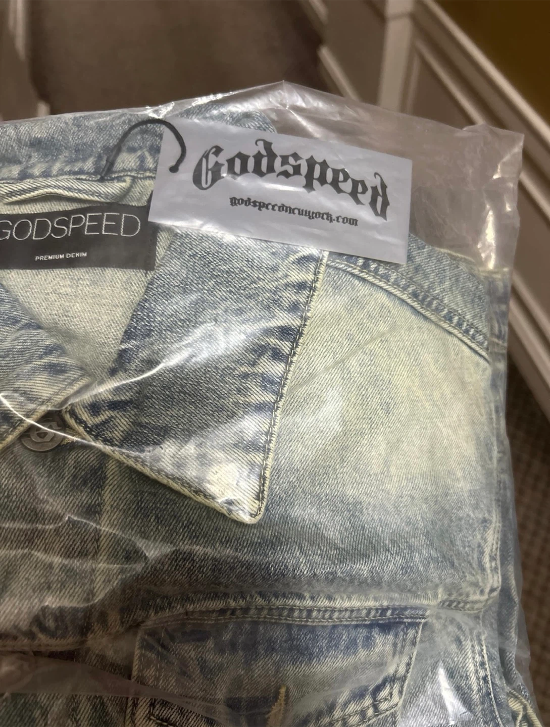 GODSPEED Denim Jacket - Size L - photo 3