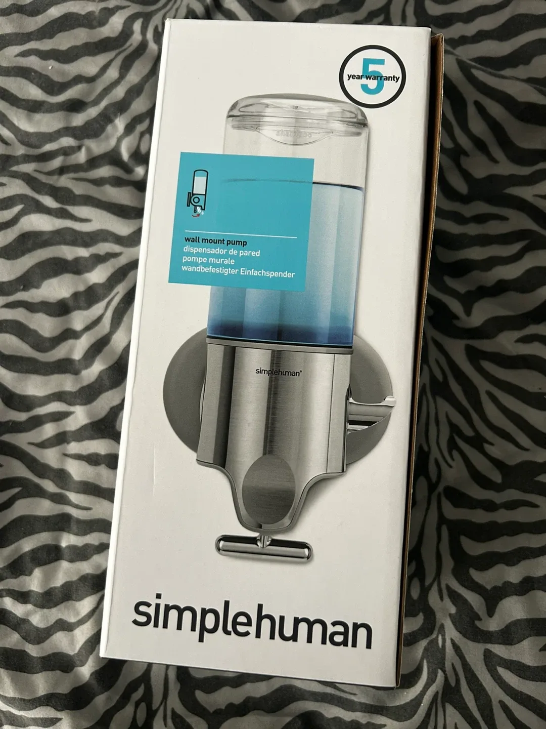 Simplehuman Wall Mount Pump + Foam Soap Refill