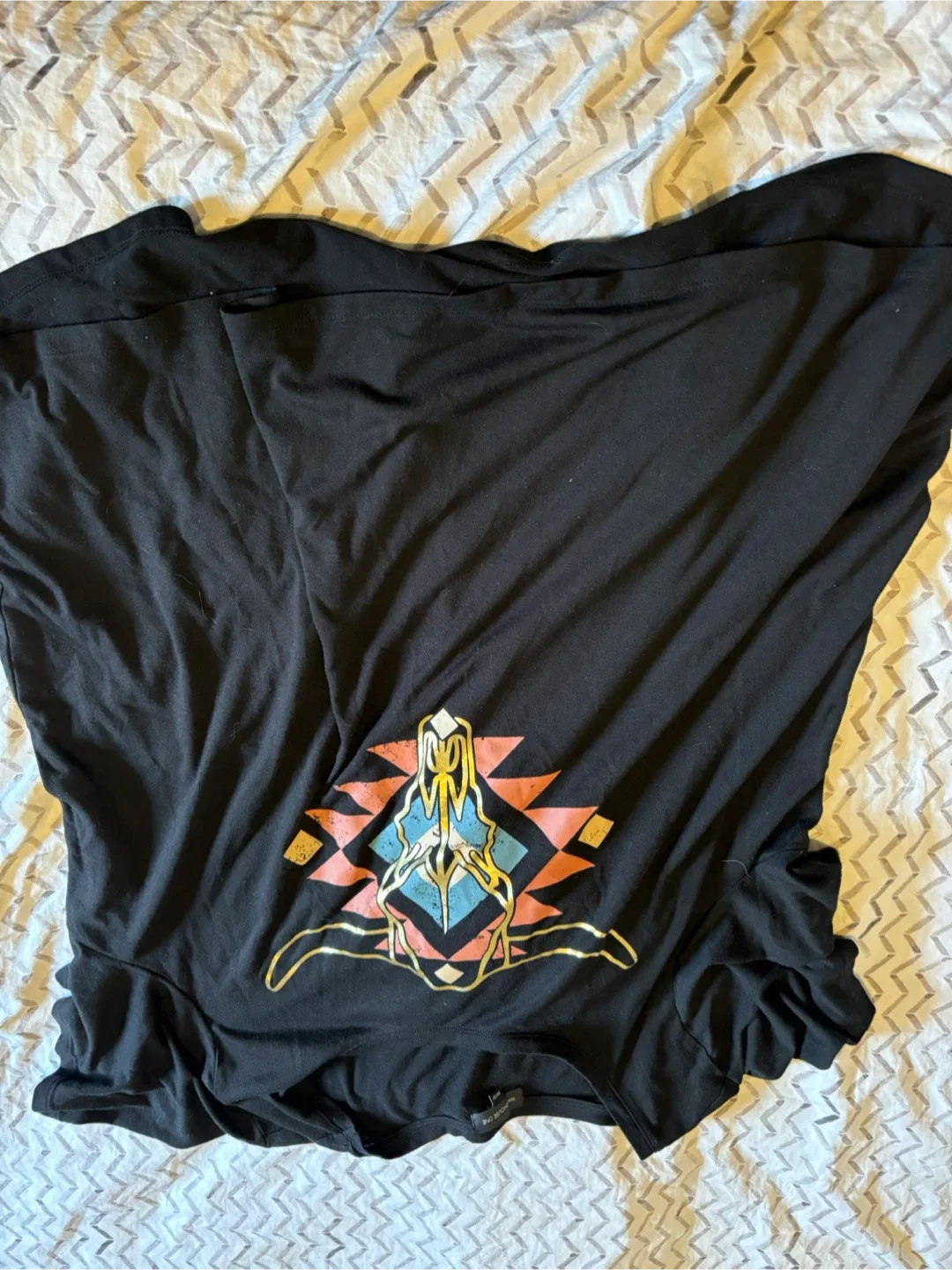 Almost Famous Black Graphic Tee