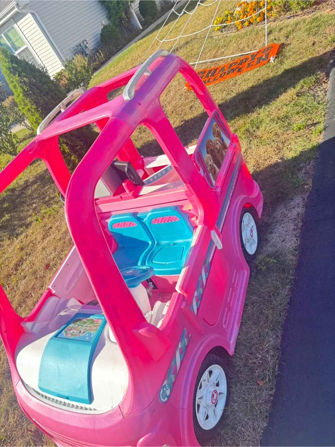 Electric Pink Barbie SUV Car Toy image indicator(4)