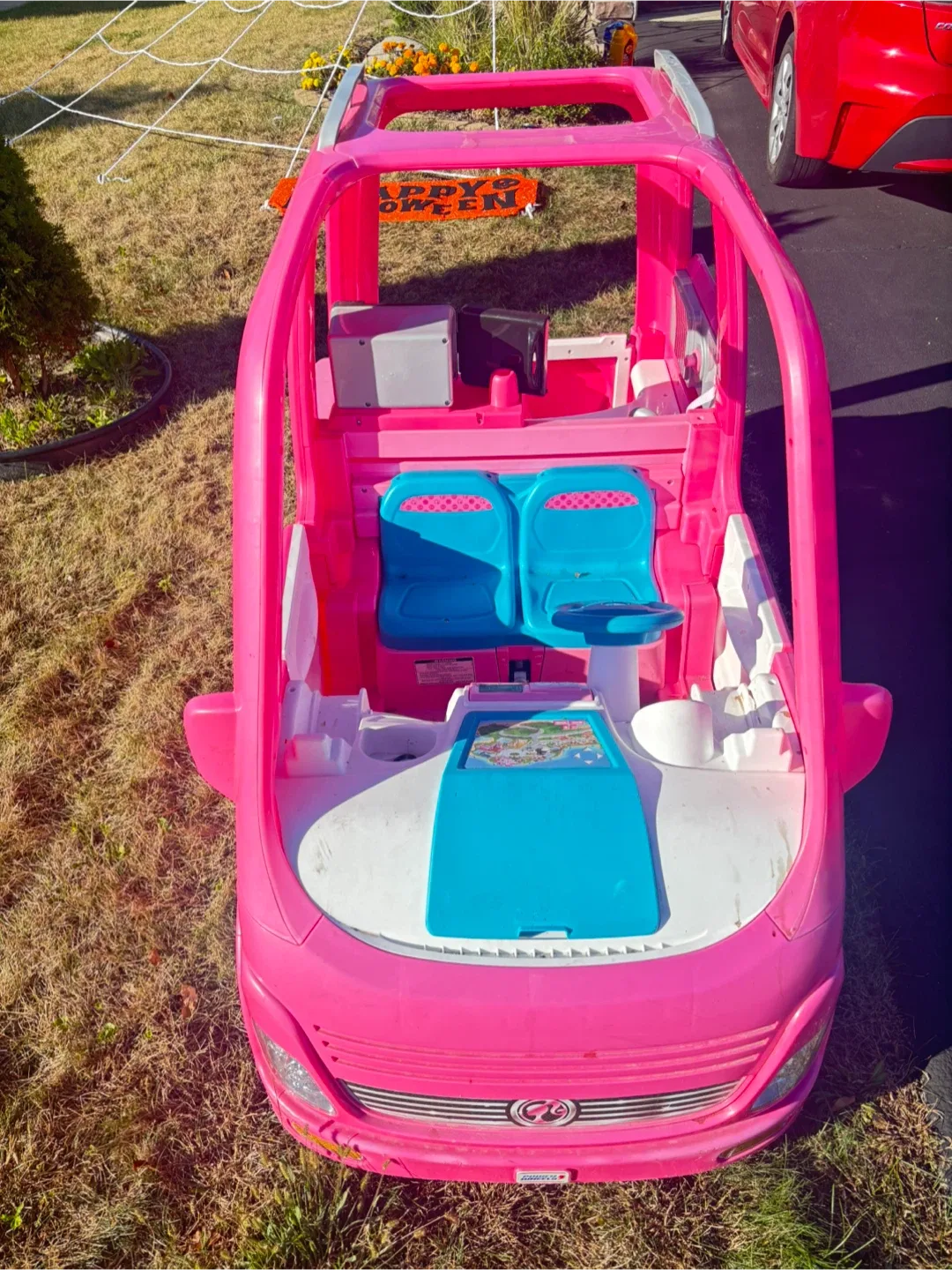 Electric Pink Barbie SUV Car Toy image indicator(5)