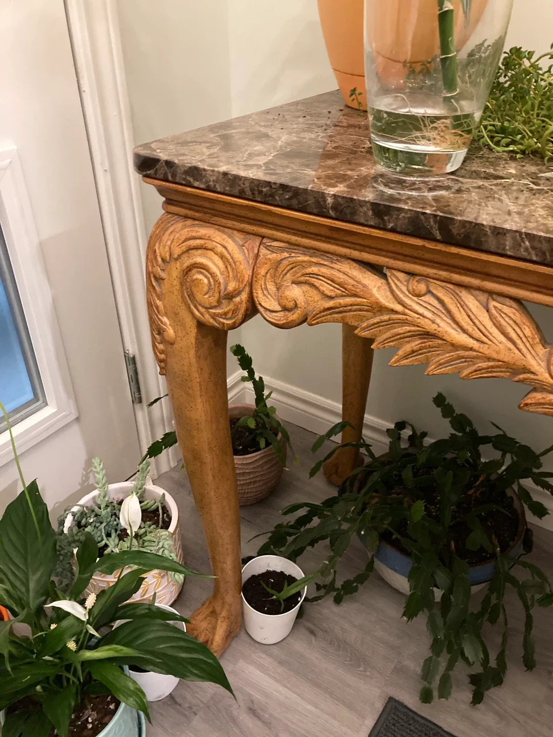 Ornate Marble Top Table image indicator(3)