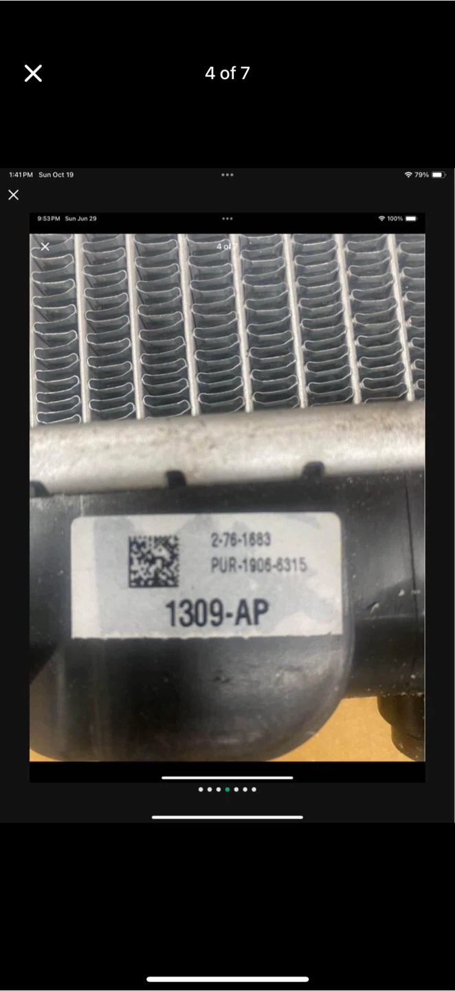 Kubota tractor radiator - photo 4