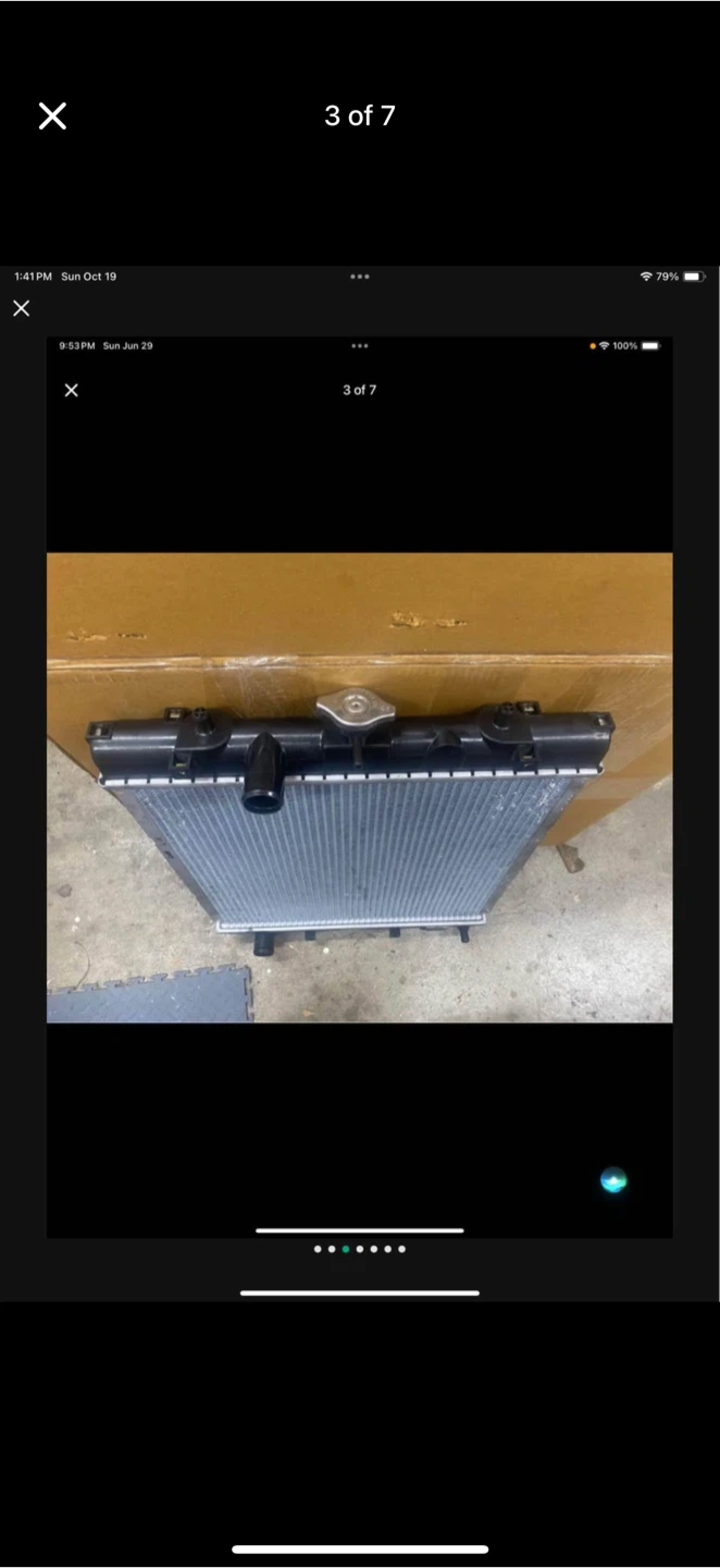 Kubota tractor radiator - photo 3