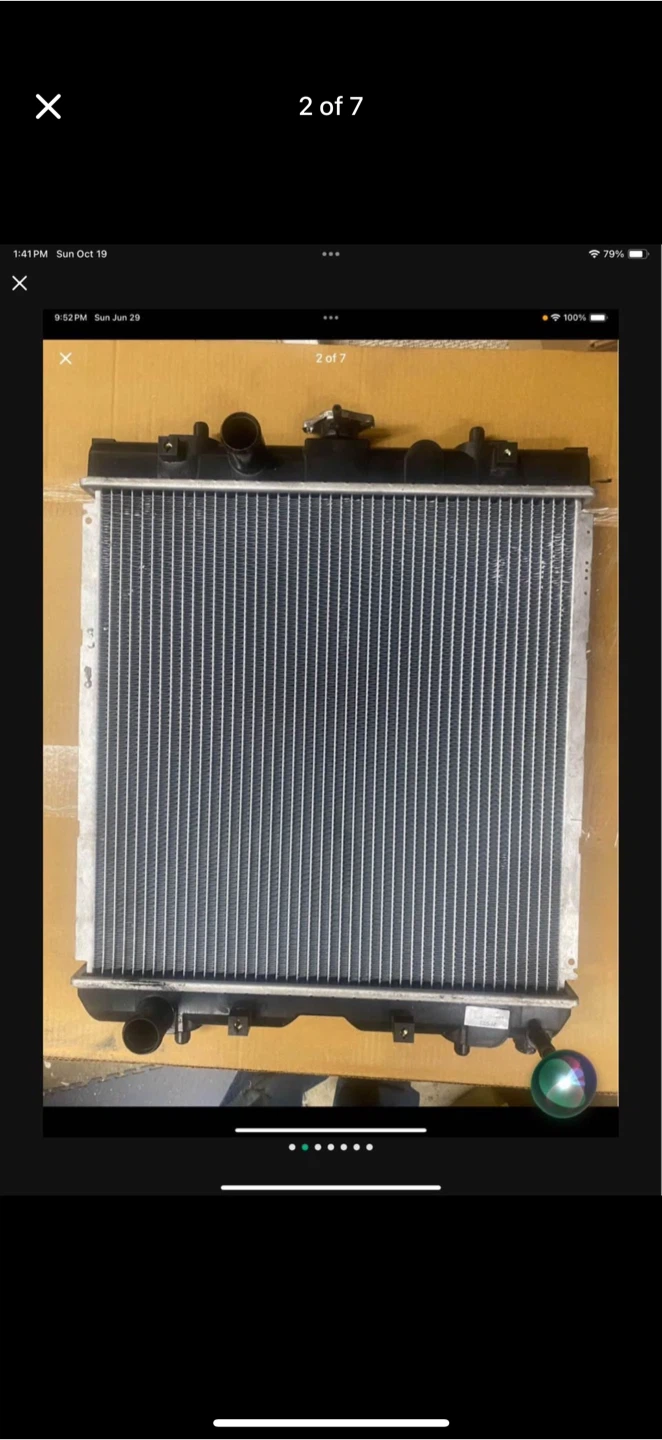 Kubota tractor radiator - photo 2