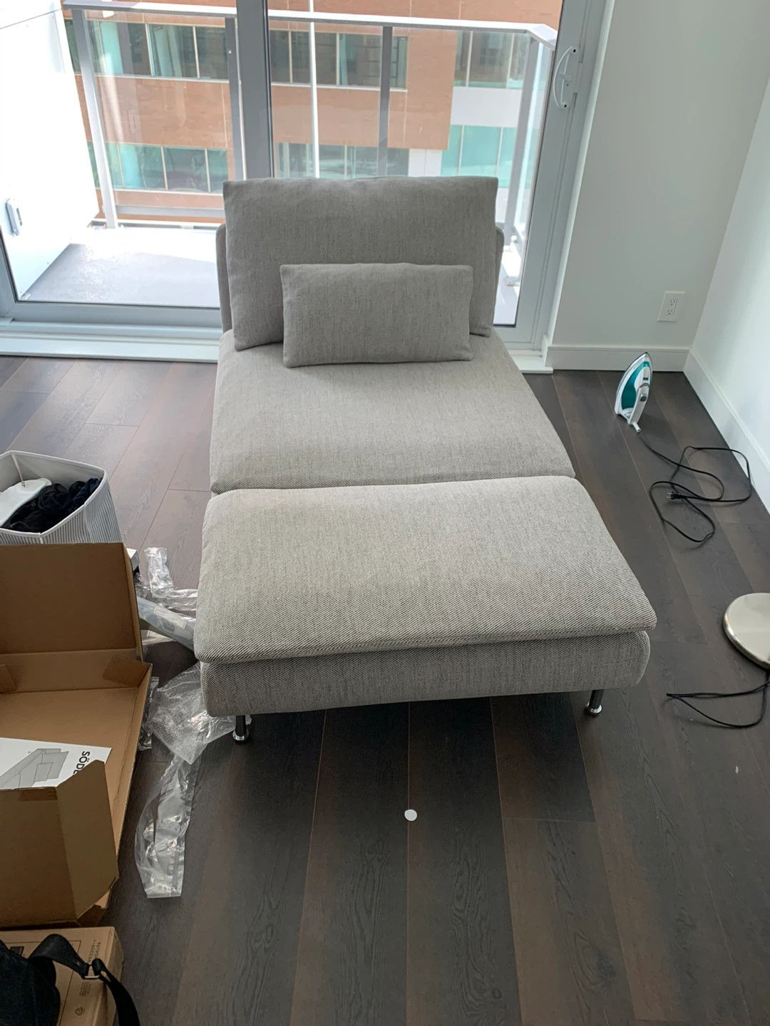 IKEA Söderhamn Chaise Lounge - Light Grey - photo 3