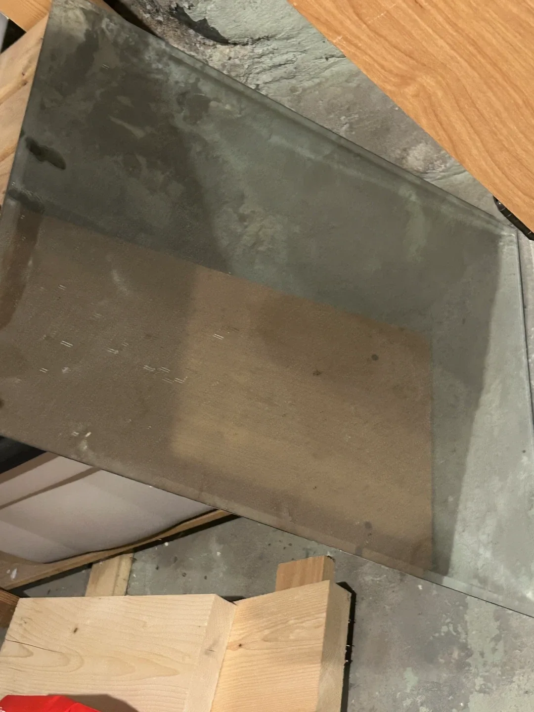 Dusty old mirror- maybe haunted? thumbnail