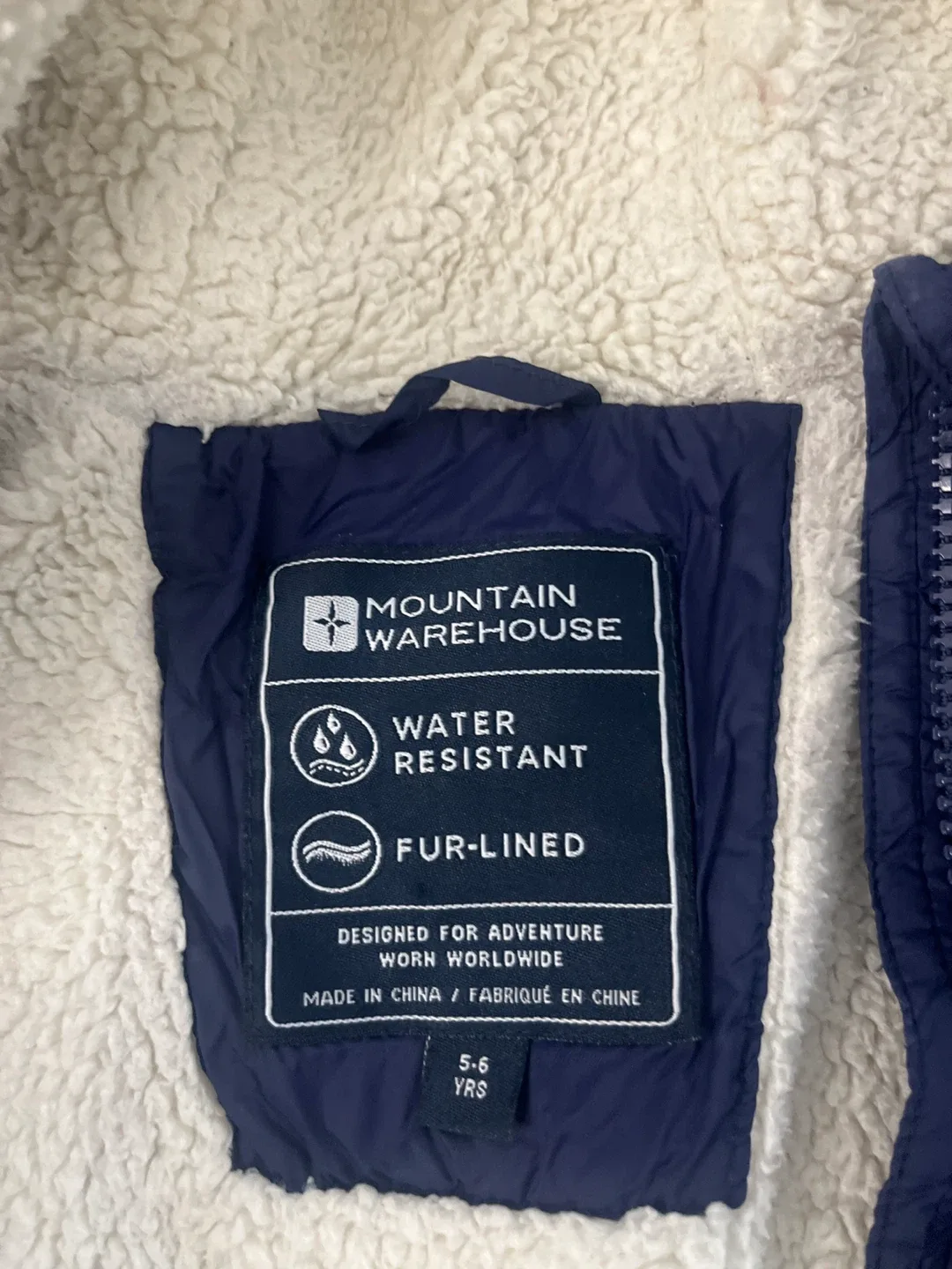 Mountain Warehouse Kids' Padded Jacket, Size 5-6 image indicator(2)