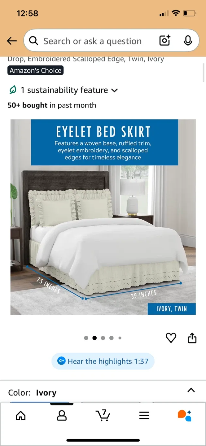 Black Metal Bedframe- Twin XL image indicator(4)