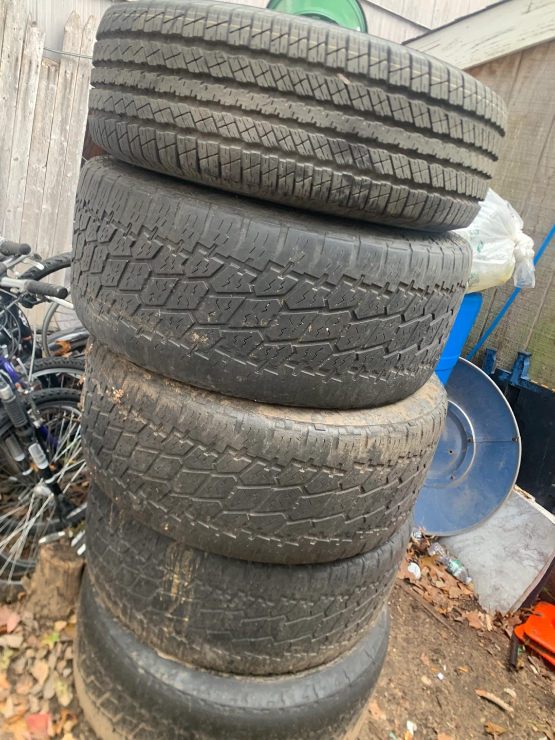 5 used Tires