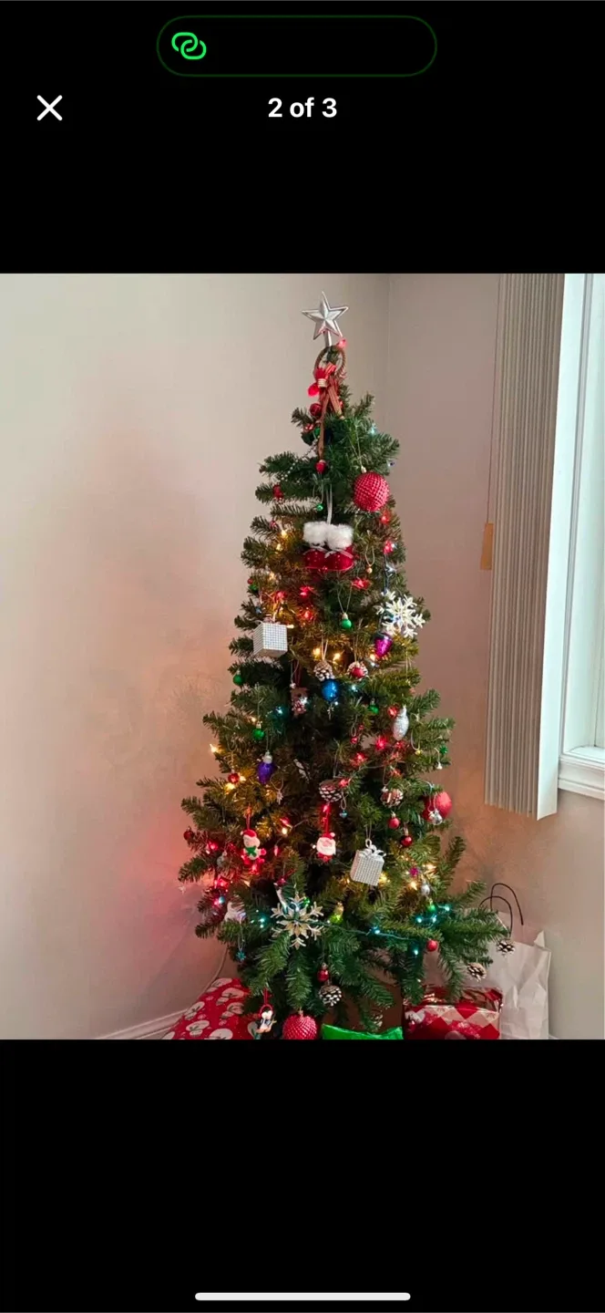 Christmas Tree with Ornaments