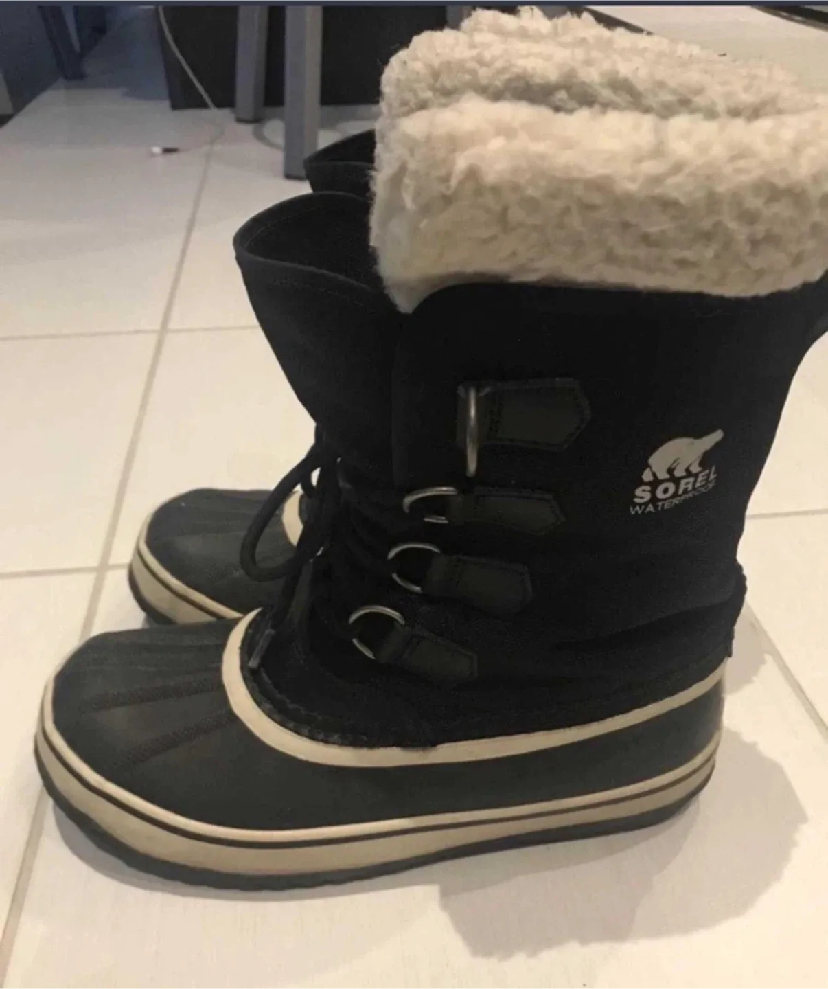 Sorel Women's Carnival Nylon PAC Winter Boots - Black image indicator(2)