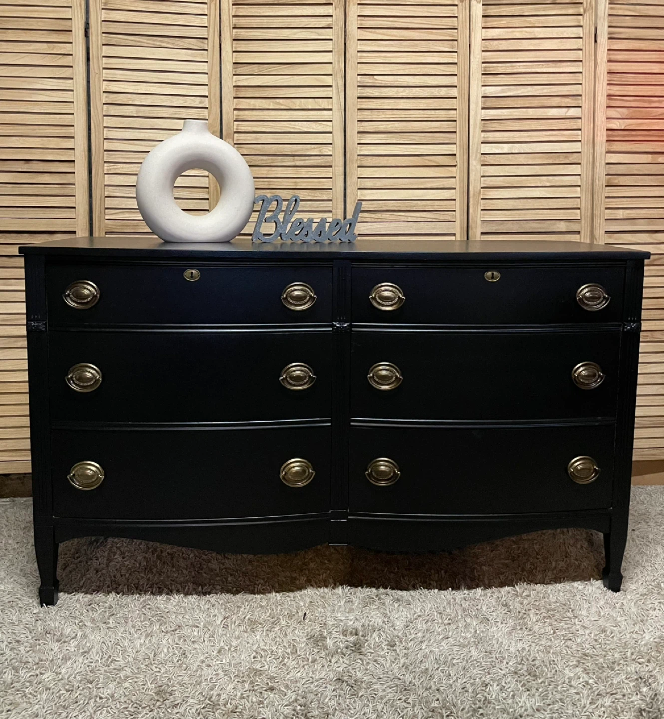 Refinished Vintage Dresser