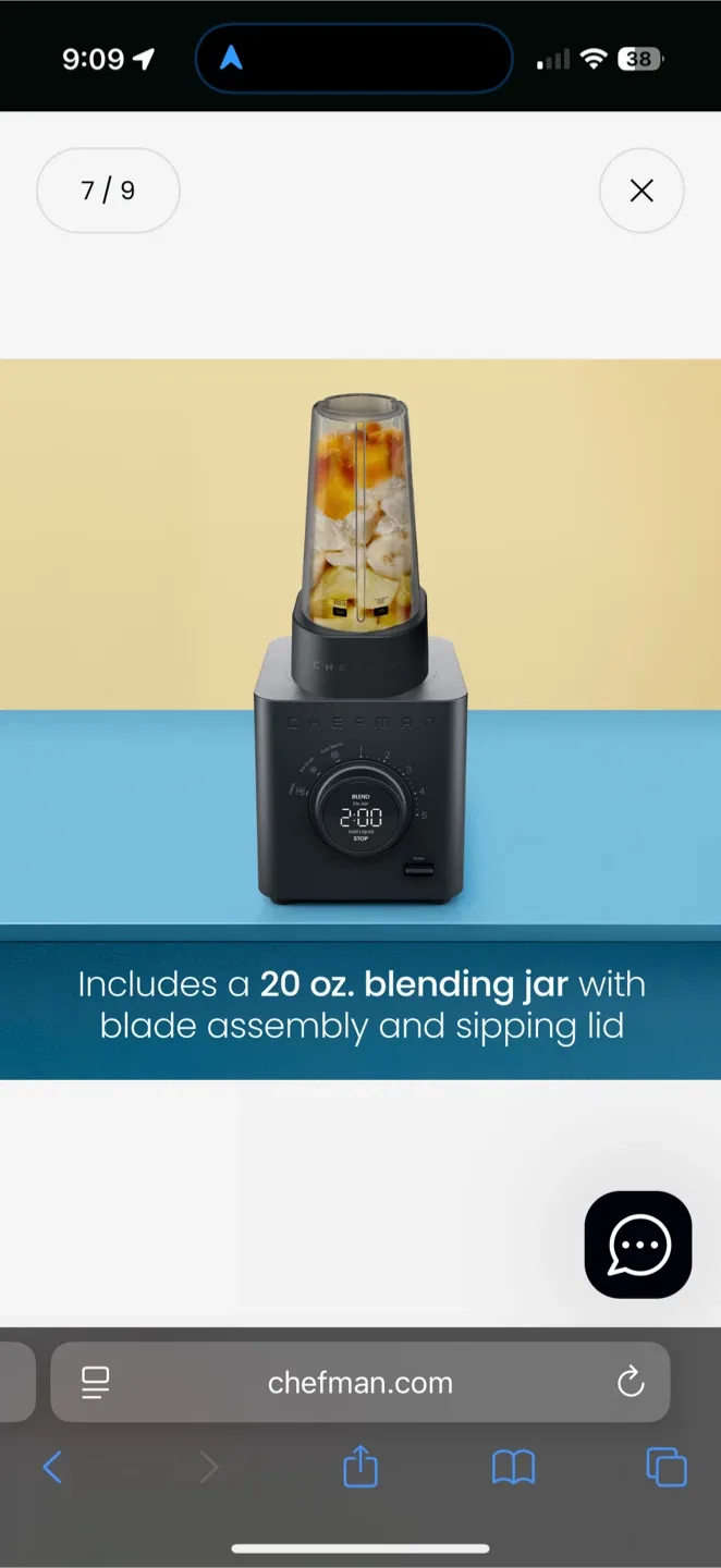 Chefman Immersion Blender - Like New! image indicator(4)