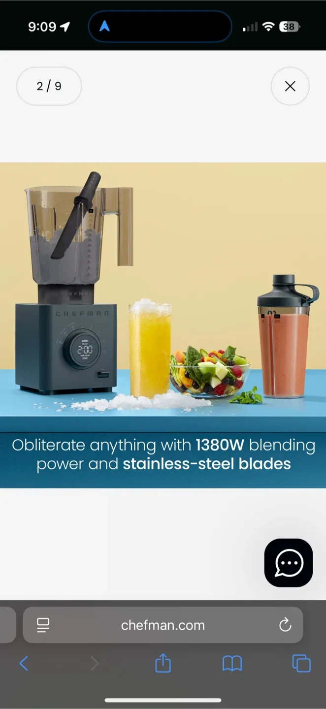 Chefman Immersion Blender - Like New! image indicator(2)