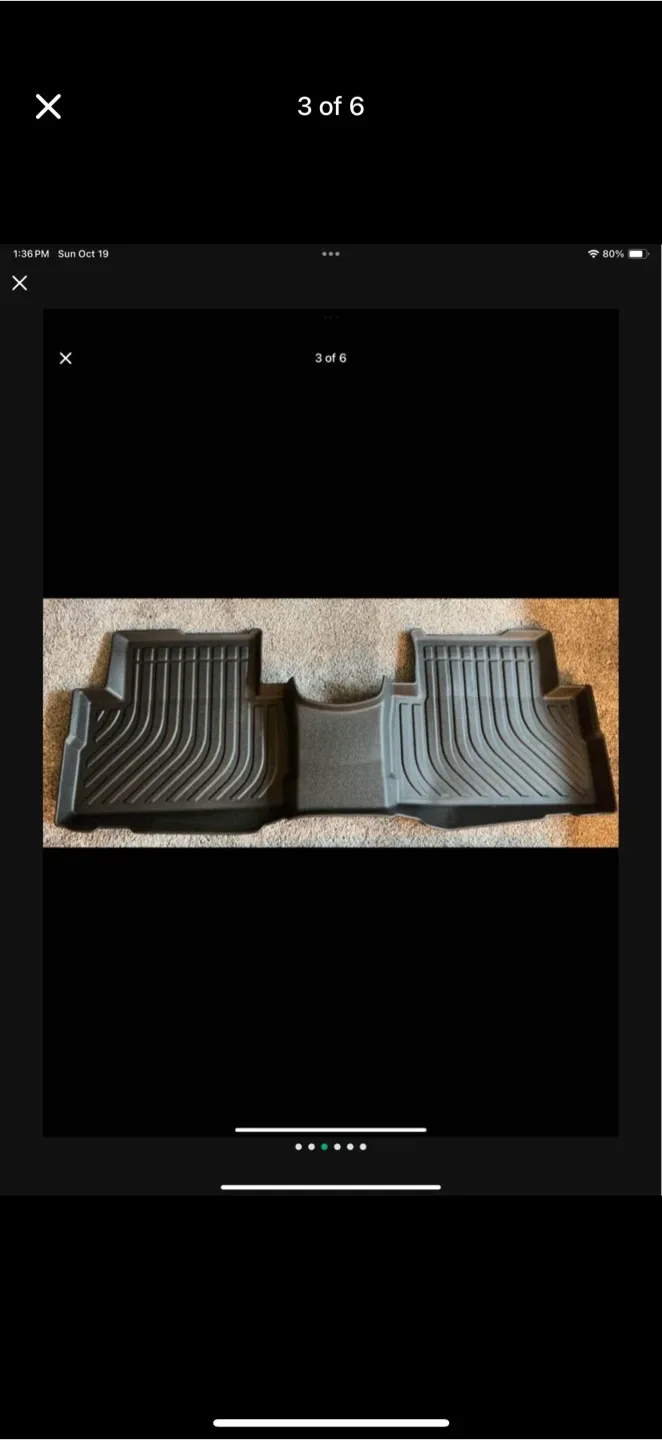 Hyundai Santa Fe All Weather Floor Liners 2021-23 Not For Hybrid image indicator(3)