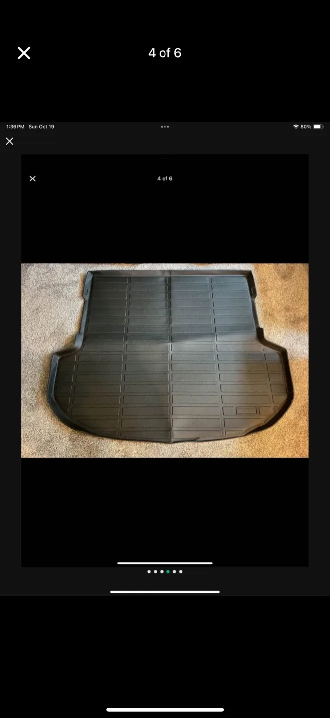 Hyundai Santa Fe All Weather Floor Liners 2021-23 Not For Hybrid image indicator(4)