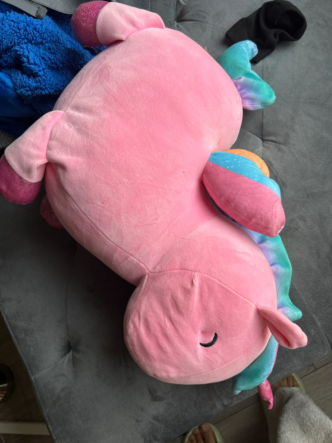 Pink Unicorn Plush Toy