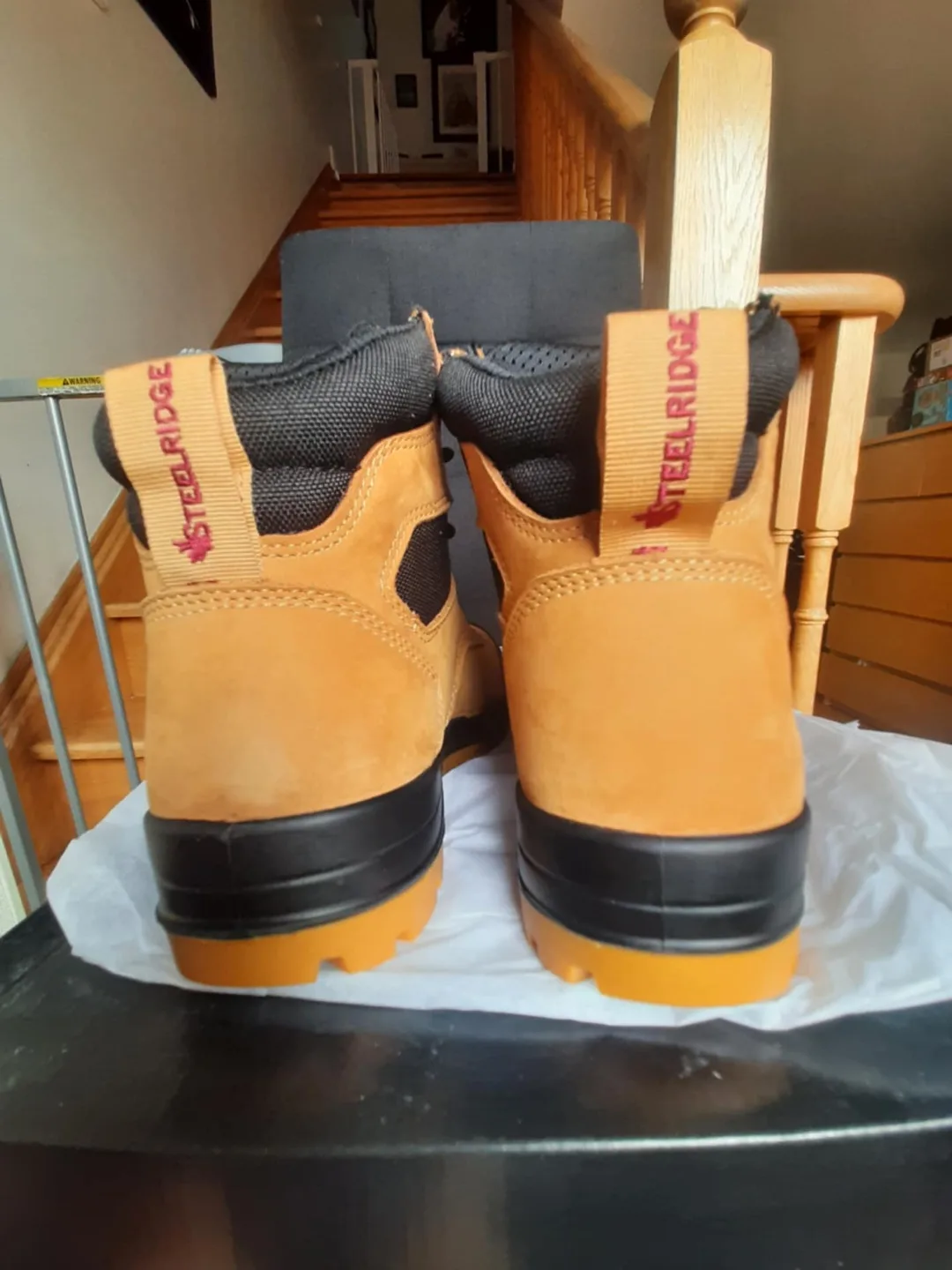 Steel Ridge Ranger 6" Steel Toe Work Boots - Size 8 image indicator(5)