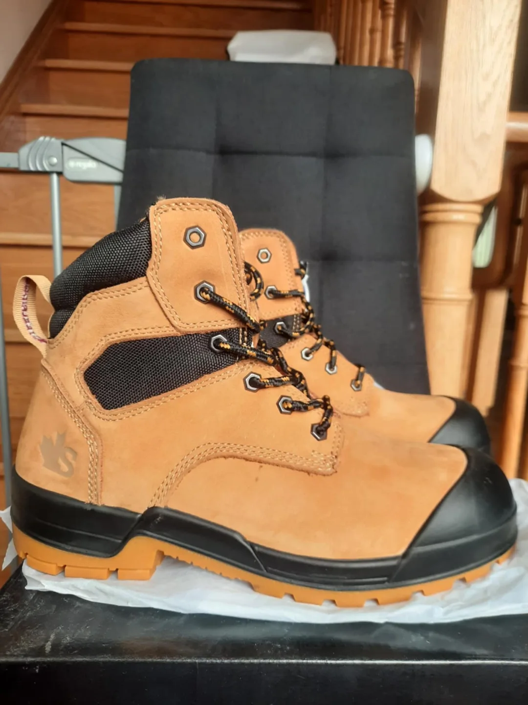 Steel Ridge Ranger 6" Steel Toe Work Boots - Size 8 image indicator(3)