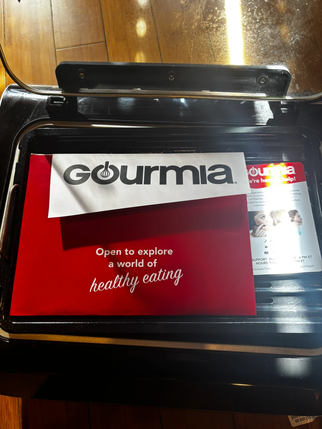 Gourmia Smokeless Indoor Grill & Air Fryer - photo 2