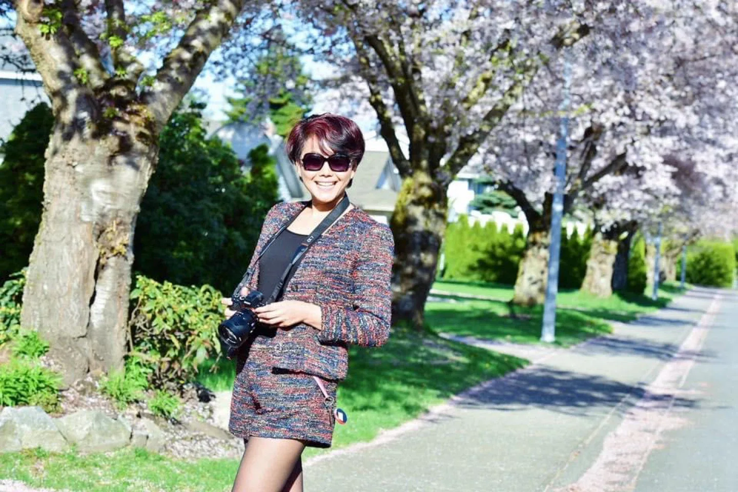 Chanel Tweed Jacket & Shorts Set thumbnail