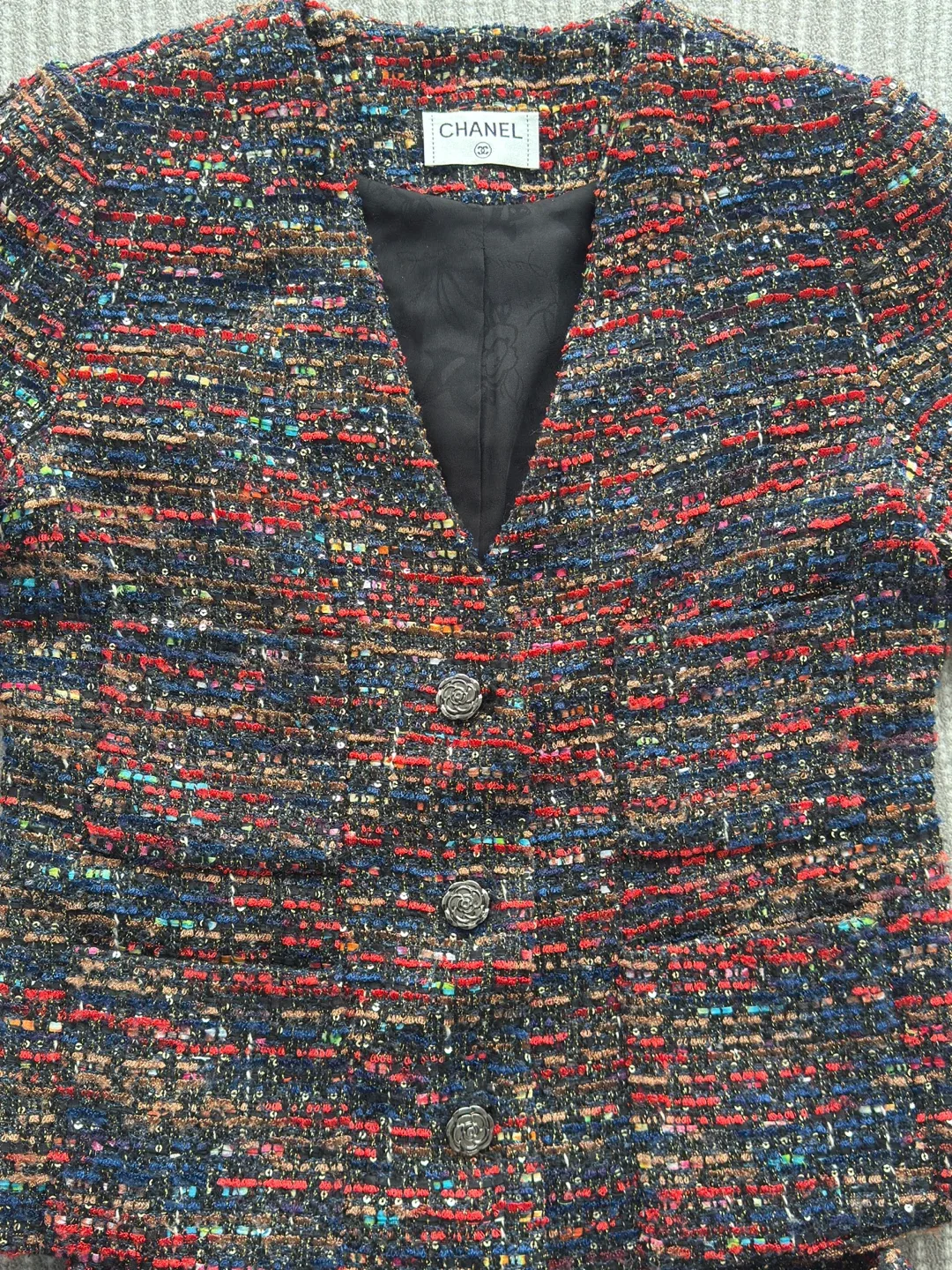 Chanel Tweed Jacket & Shorts Set image indicator(3)