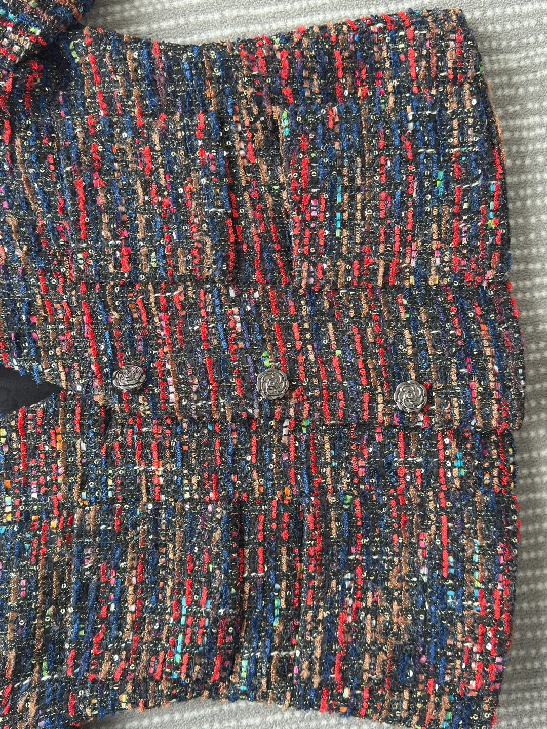Chanel Tweed Jacket & Shorts Set image indicator(8)