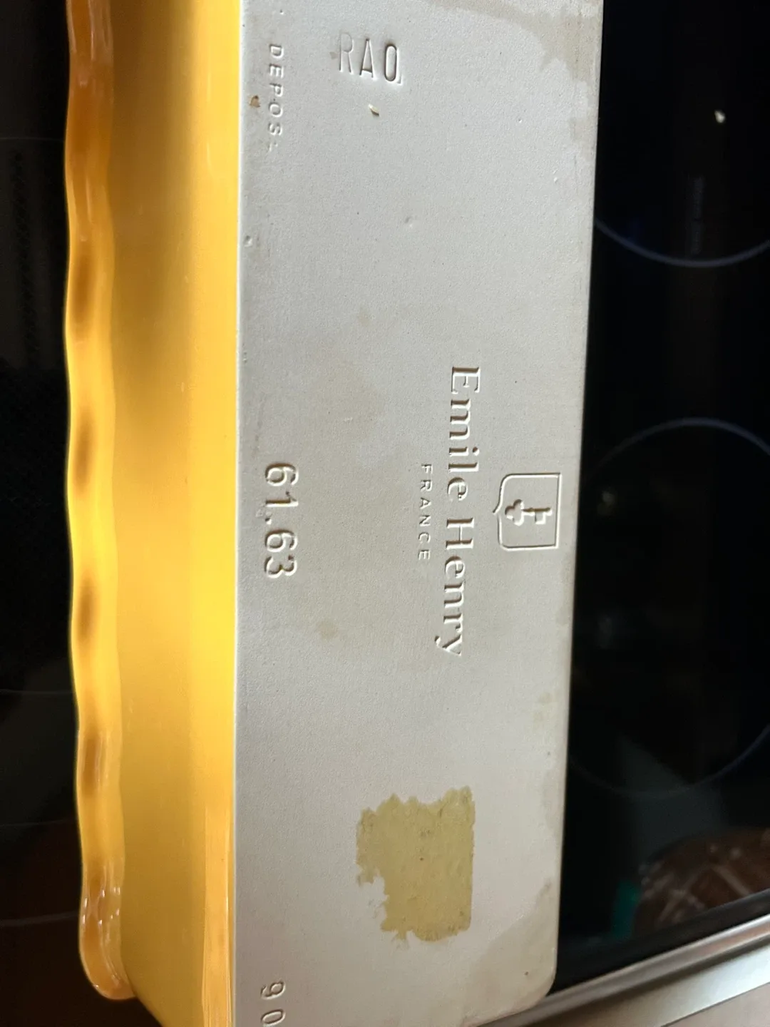 Emile Henry France Yellow loaf Baking Dish image indicator(3)