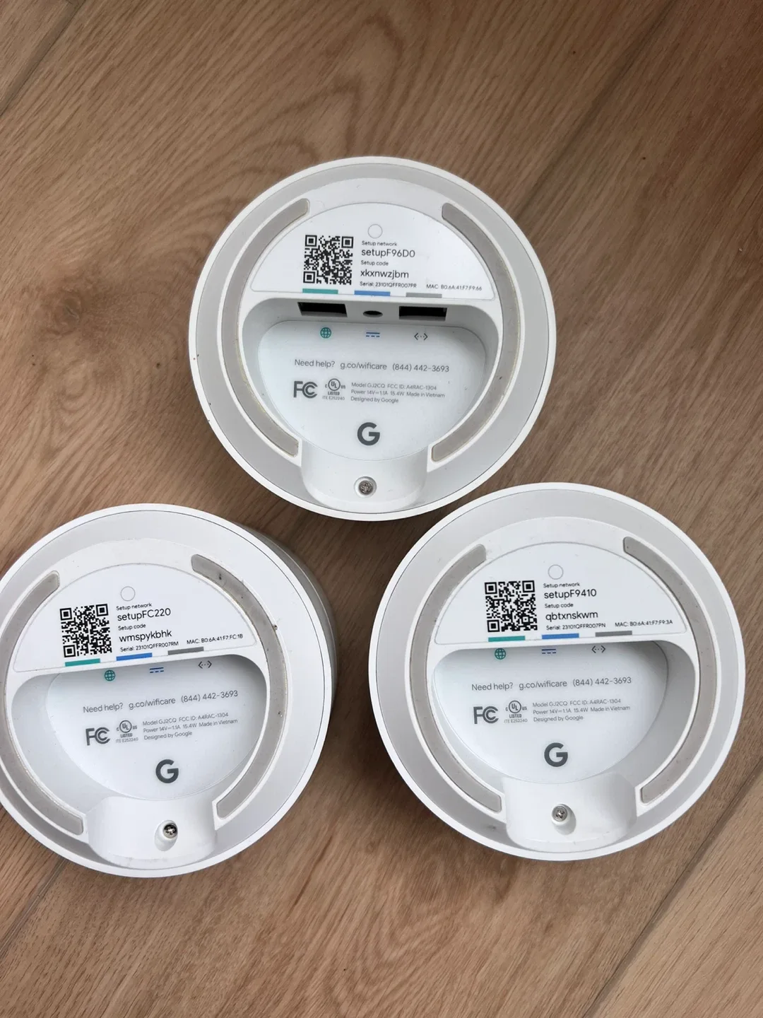 Google Nest WiFi Points (Model GJ2CQ) - 3 Pack image indicator(3)