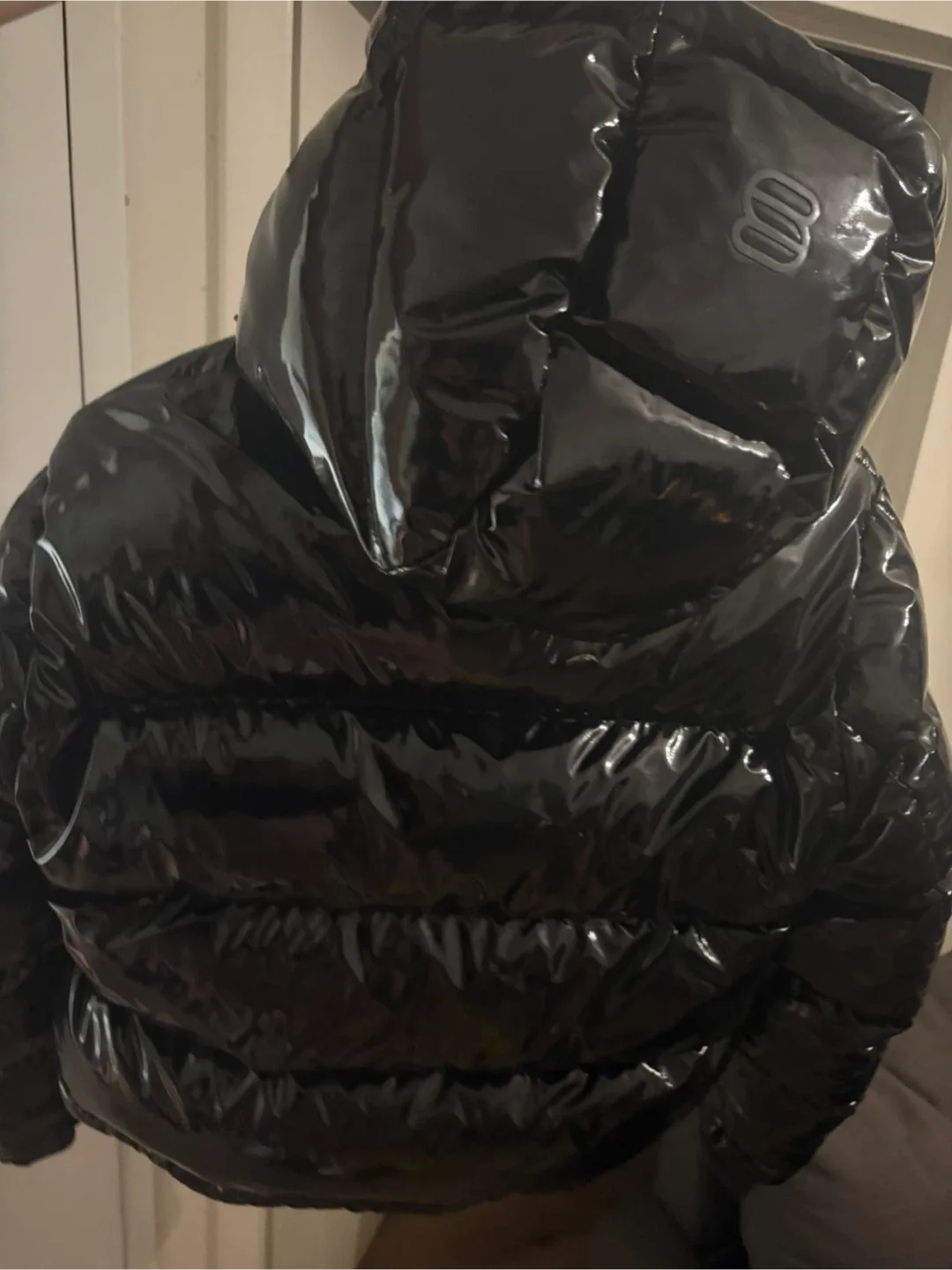 Super Puff Black Down Jacket - Size 2XS image indicator(2)