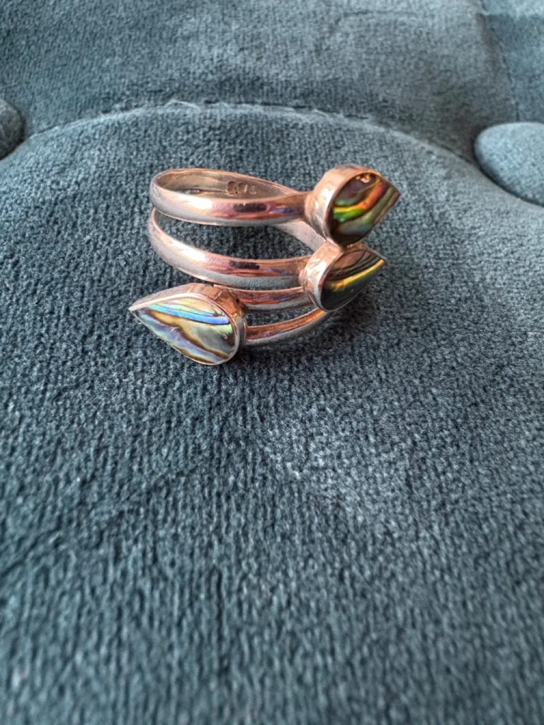 Sterling silver Ring with Abalone Shell image indicator(6)
