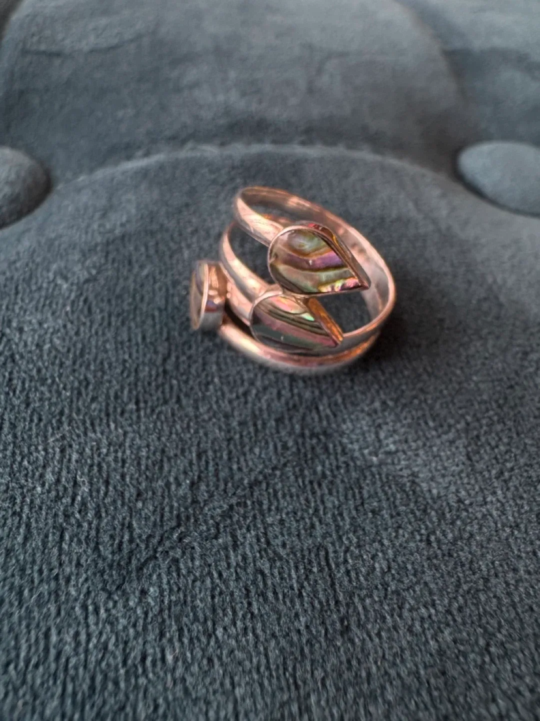 Sterling silver Ring with Abalone Shell image indicator(7)