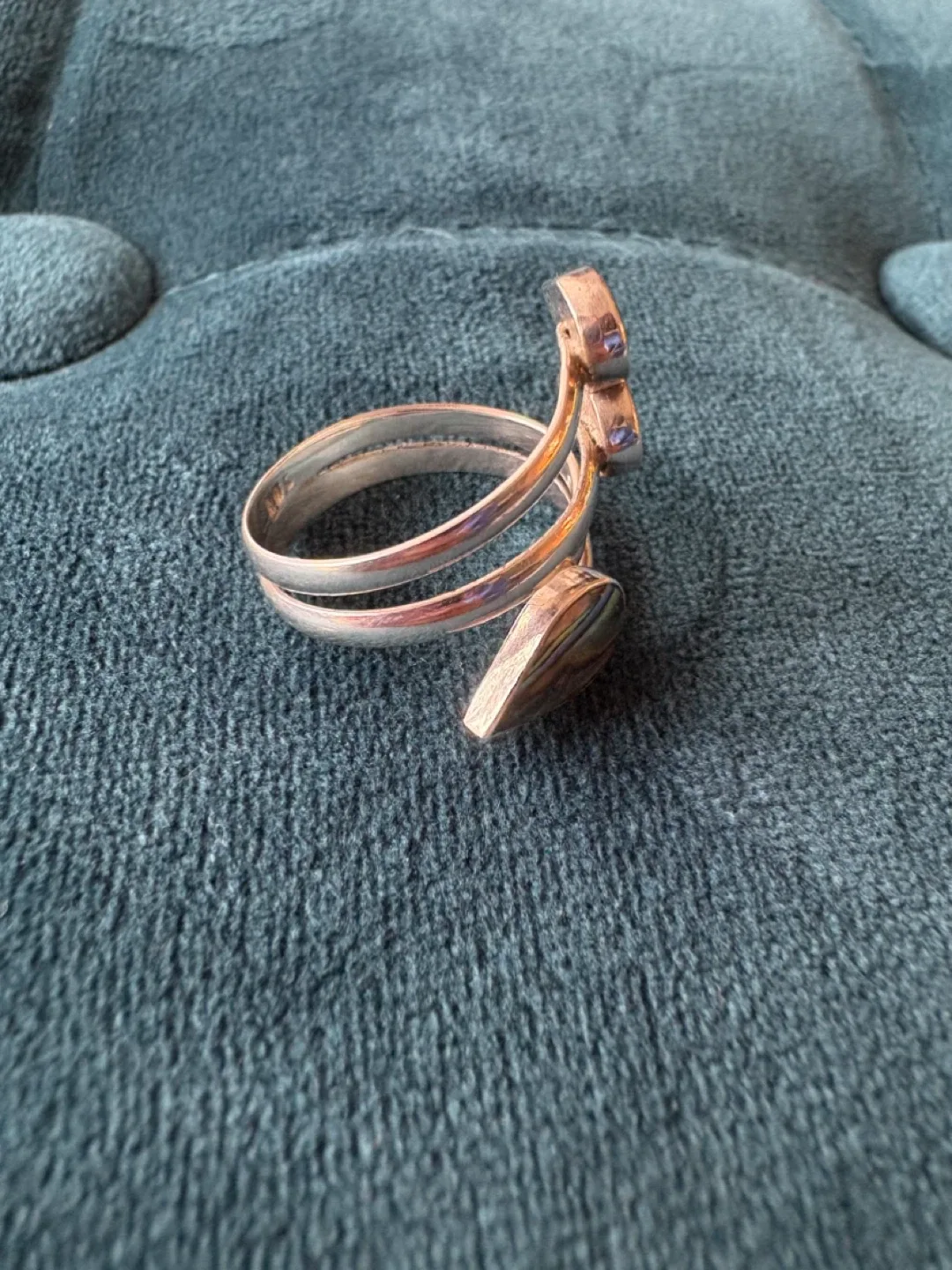 Sterling silver Ring with Abalone Shell image indicator(8)