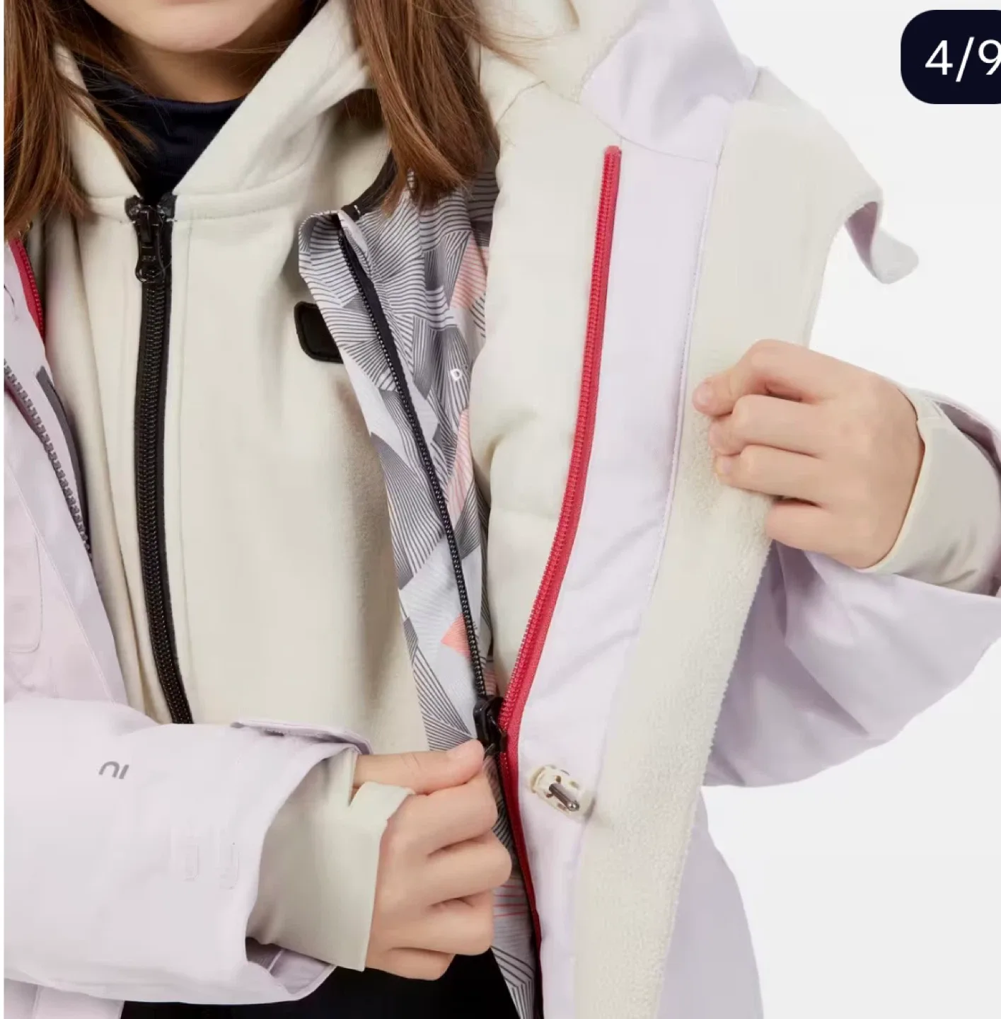 Purple Snowboard Jacket (kids 14yrs or women XS) image indicator(4)