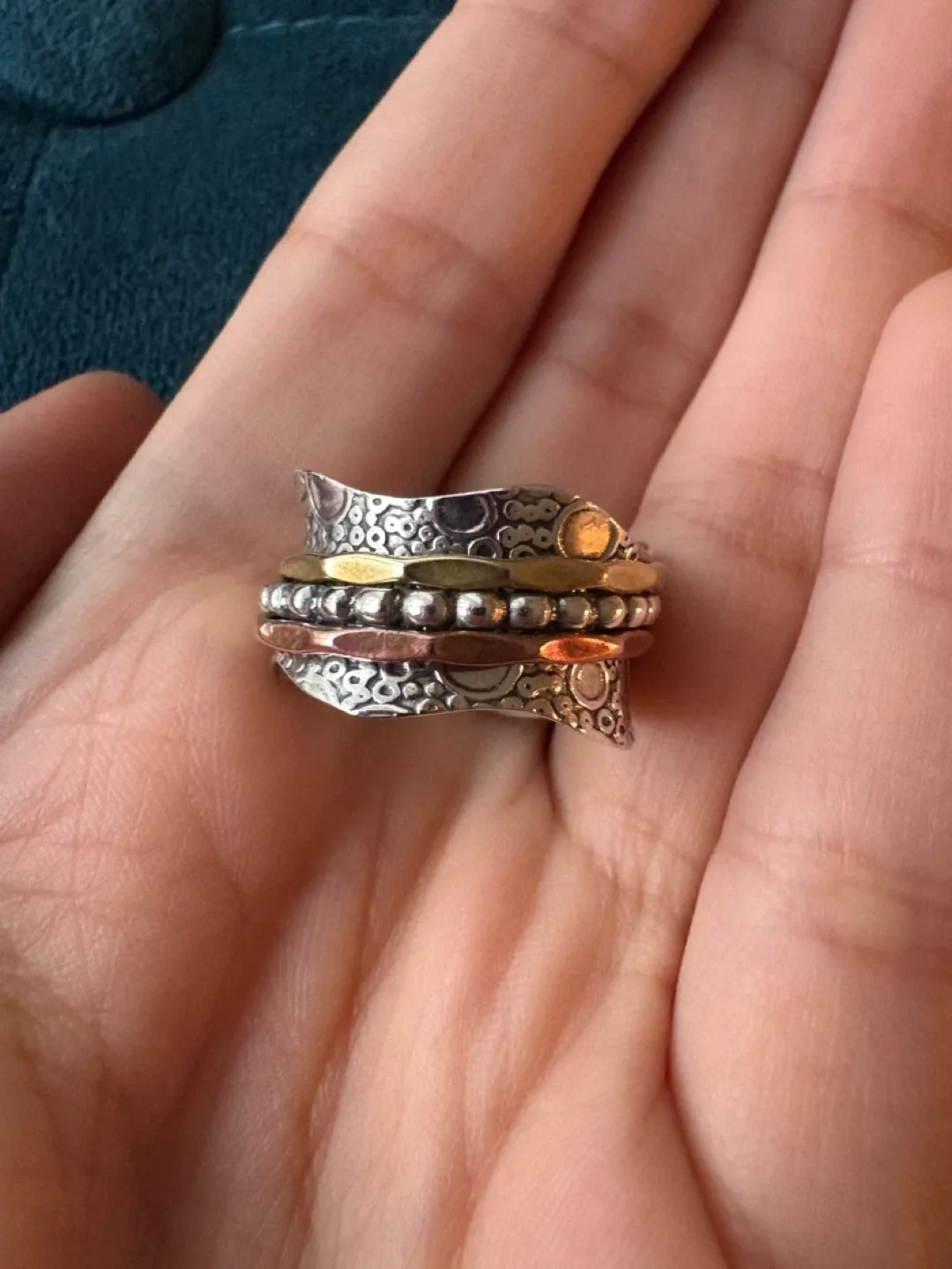 Sterling Silver Thumb Ring - Size 7 image indicator(4)