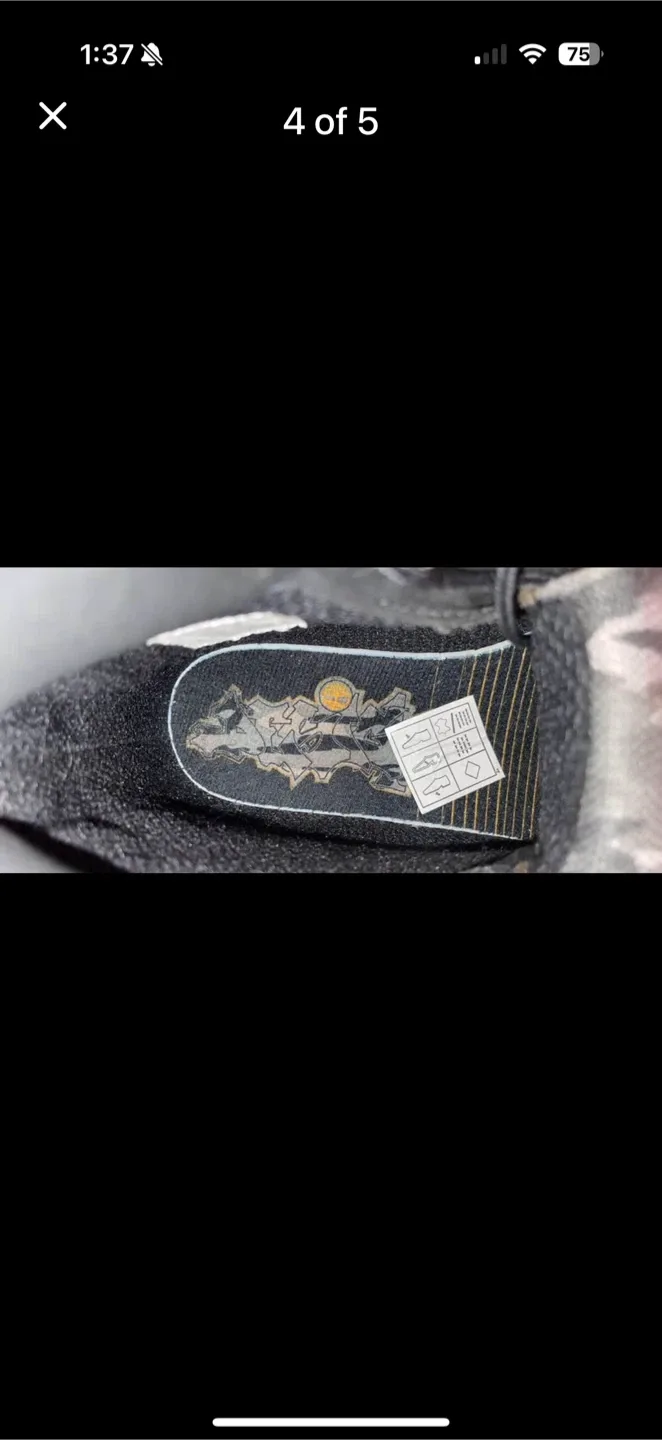 Timberland 3D Graffiti Boots youth size 4 cash only please image indicator(4)