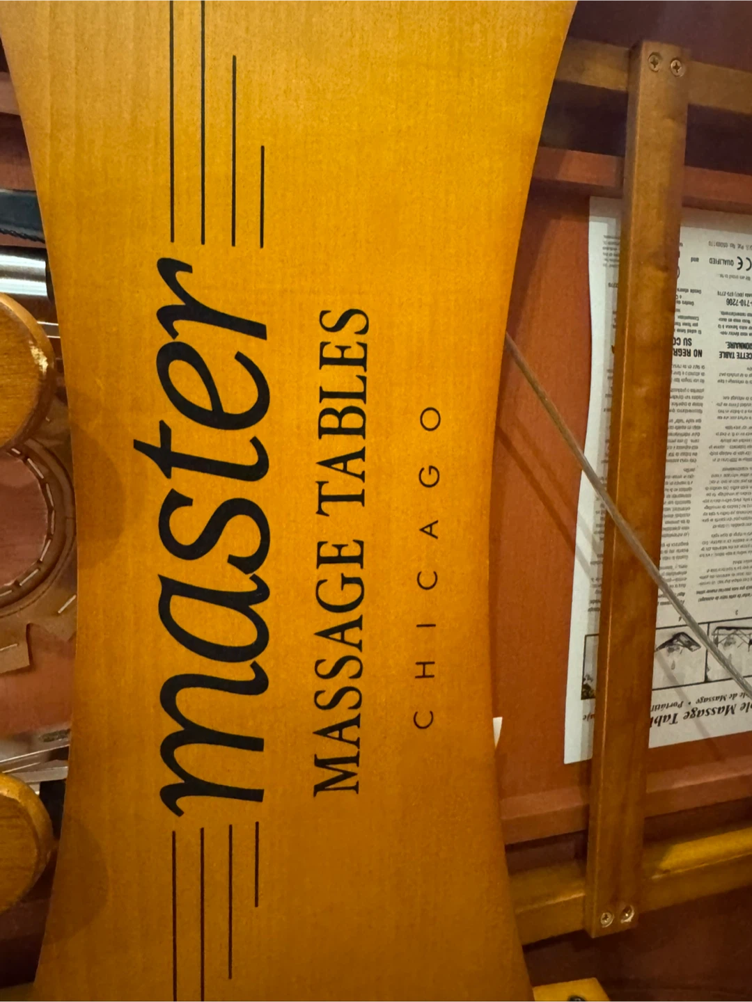 Master Massage Table - Portable - photo 3