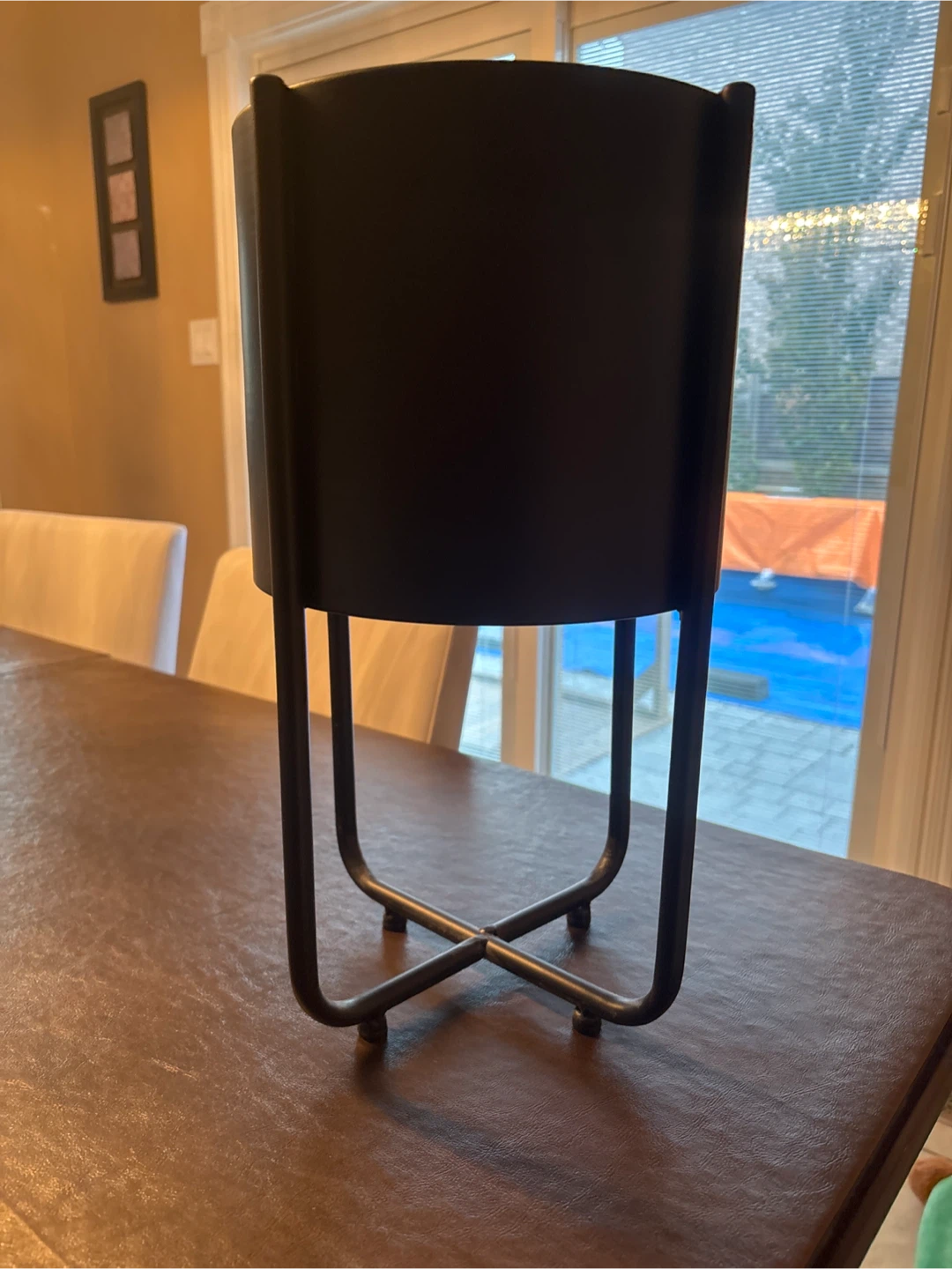 Black Metal Plant Stand