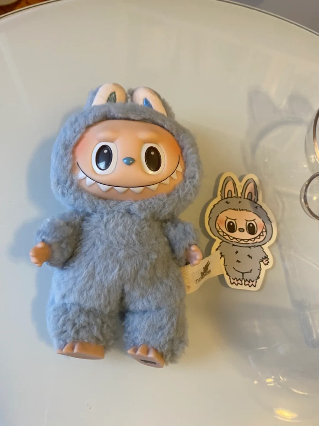 LAST CHANCE/ V1 Blue Labubu with case image indicator(2)