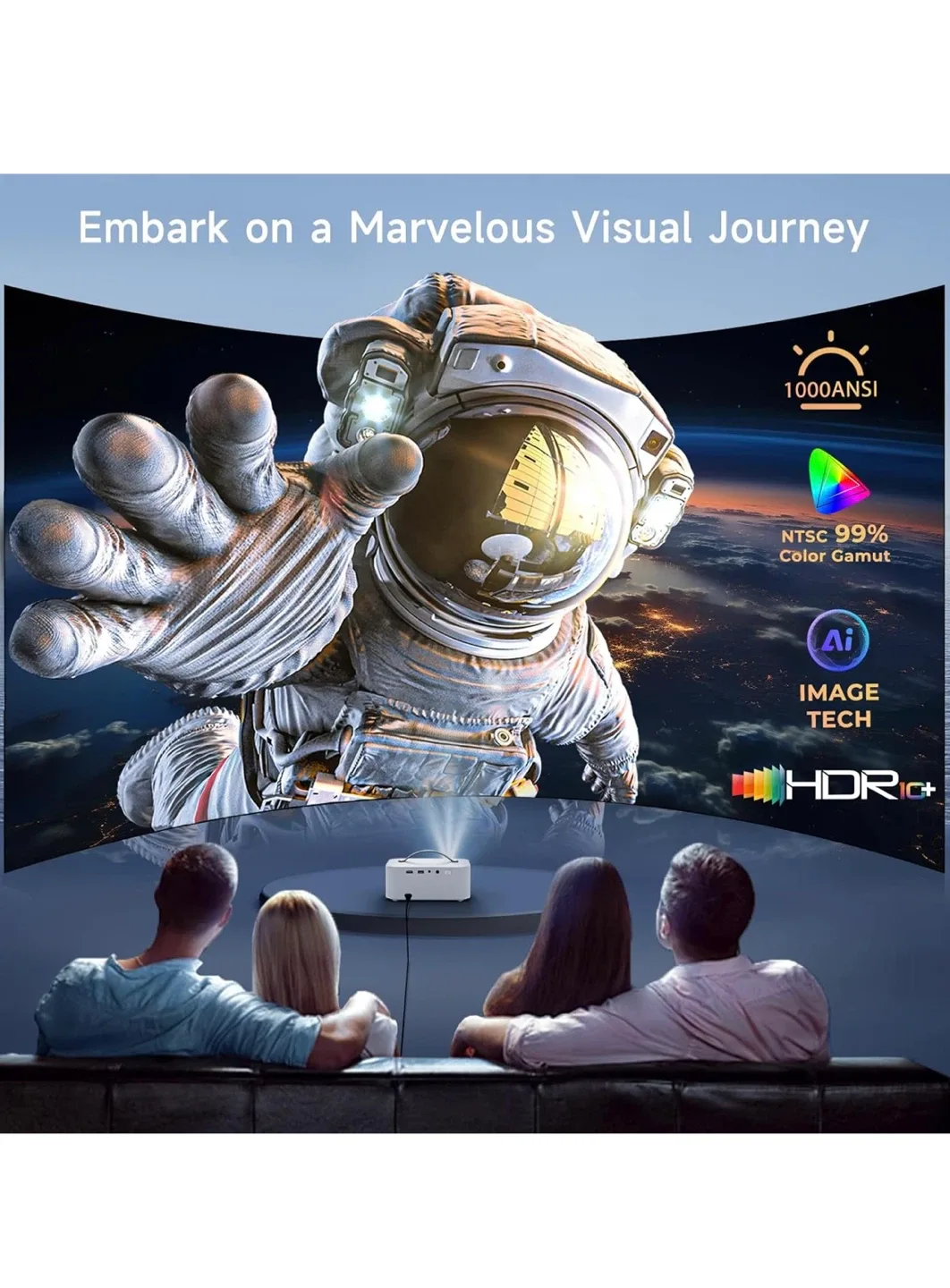 Lisowod L61Pro AI Projector image indicator(2)