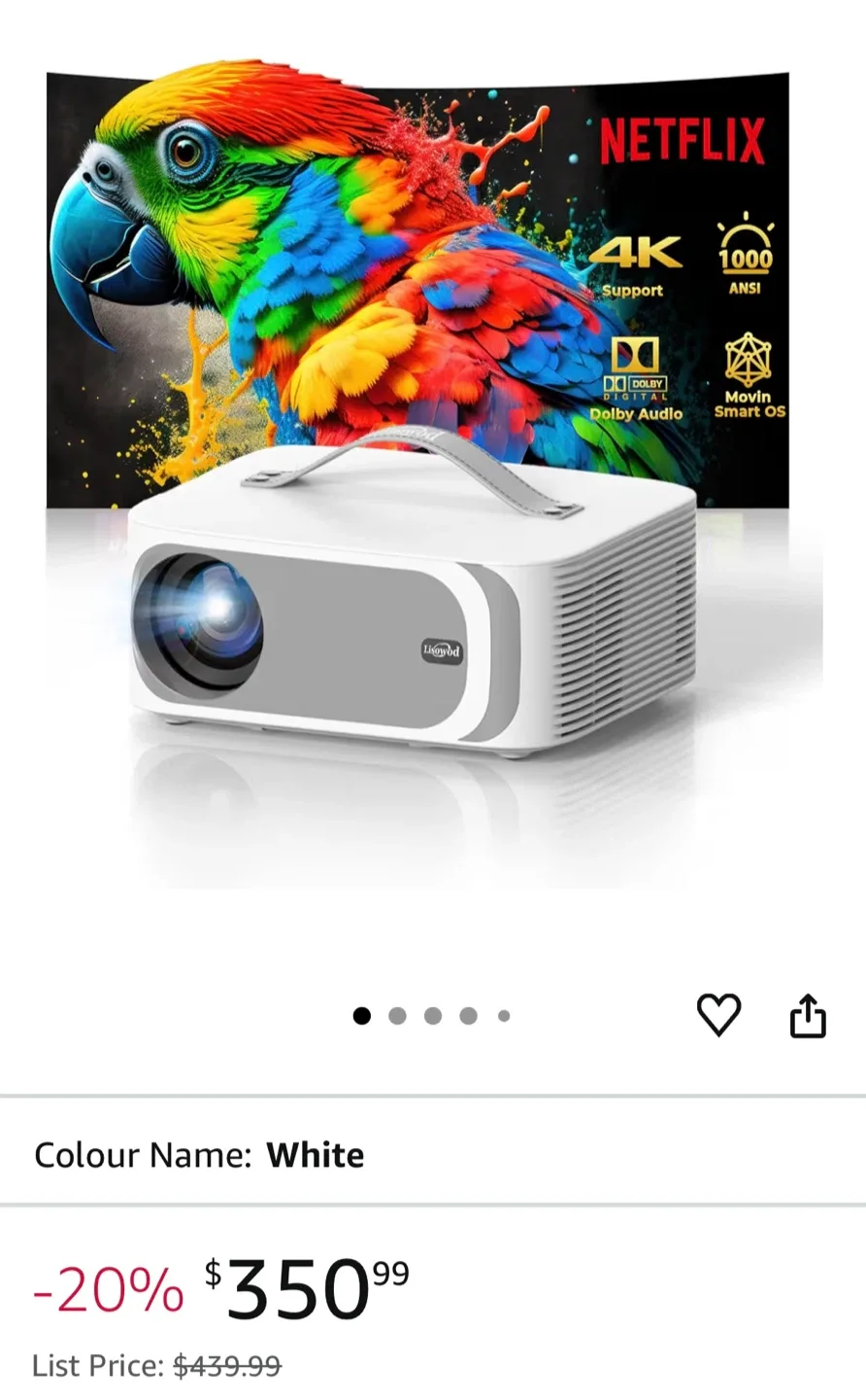 Lisowod L61Pro AI Projector image indicator(8)