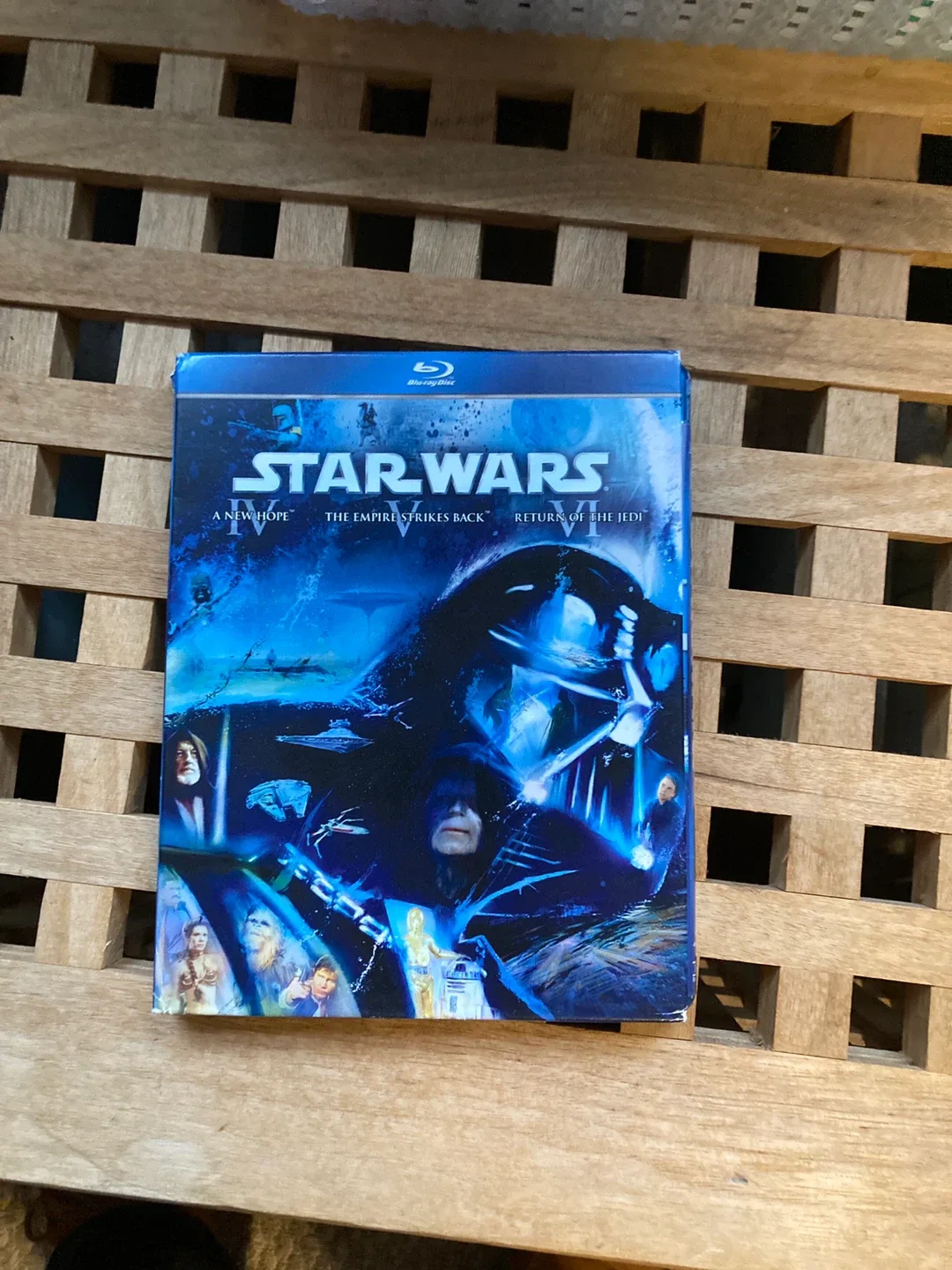 Star Wars Blu-ray Disc - A New Hope, Empire Strikes Back thumbnail