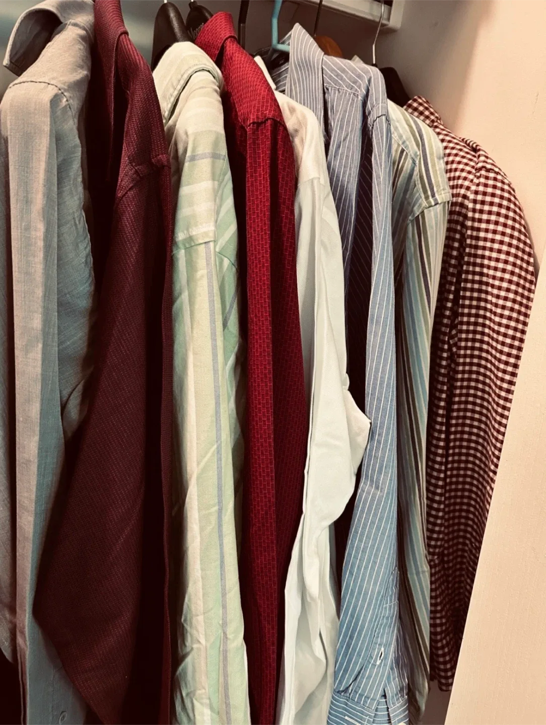 8 Men's cotton Dress Shirts: some new image indicator(2)